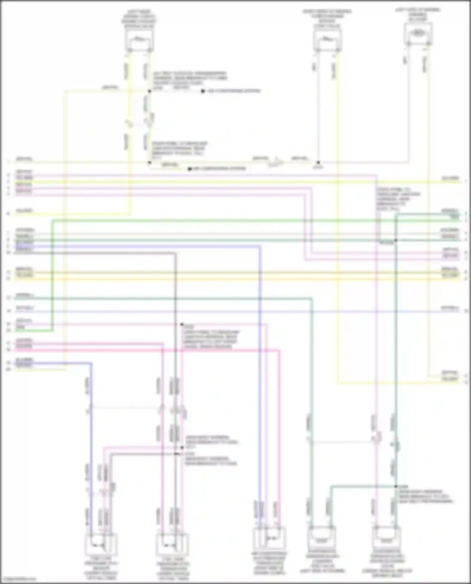 Wiring diagram engine coolant bypass valve for Ford Escape IV (2019-2024) (6 of 6)