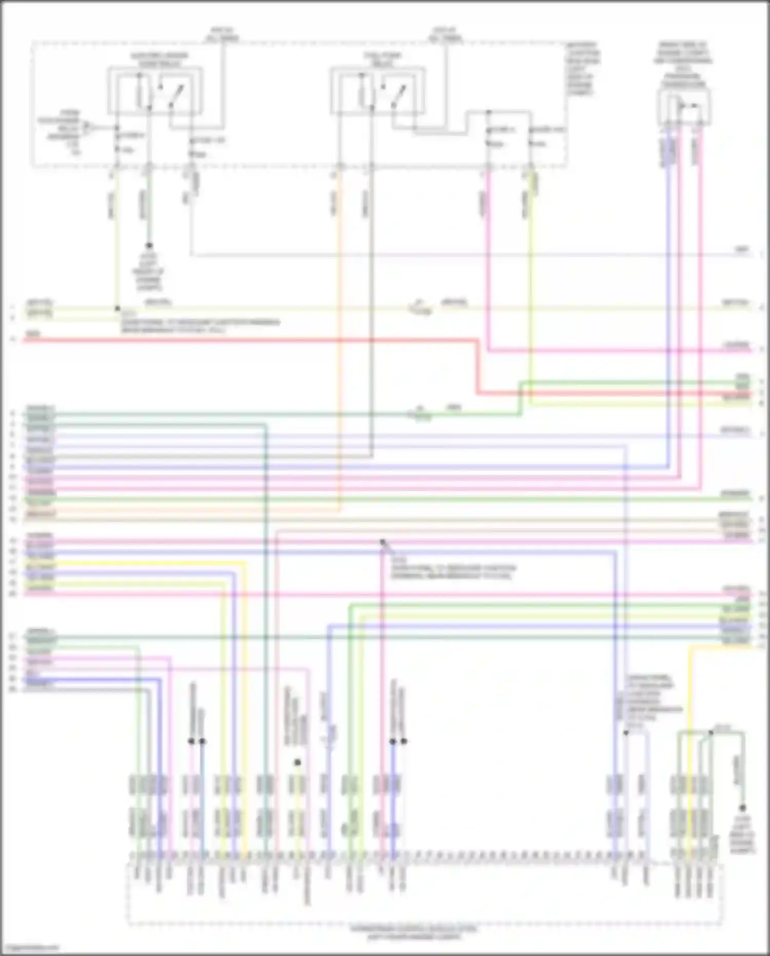 Wiring diagram fuse 120 for Ford Escape IV (2019-2024) (2 of 3)