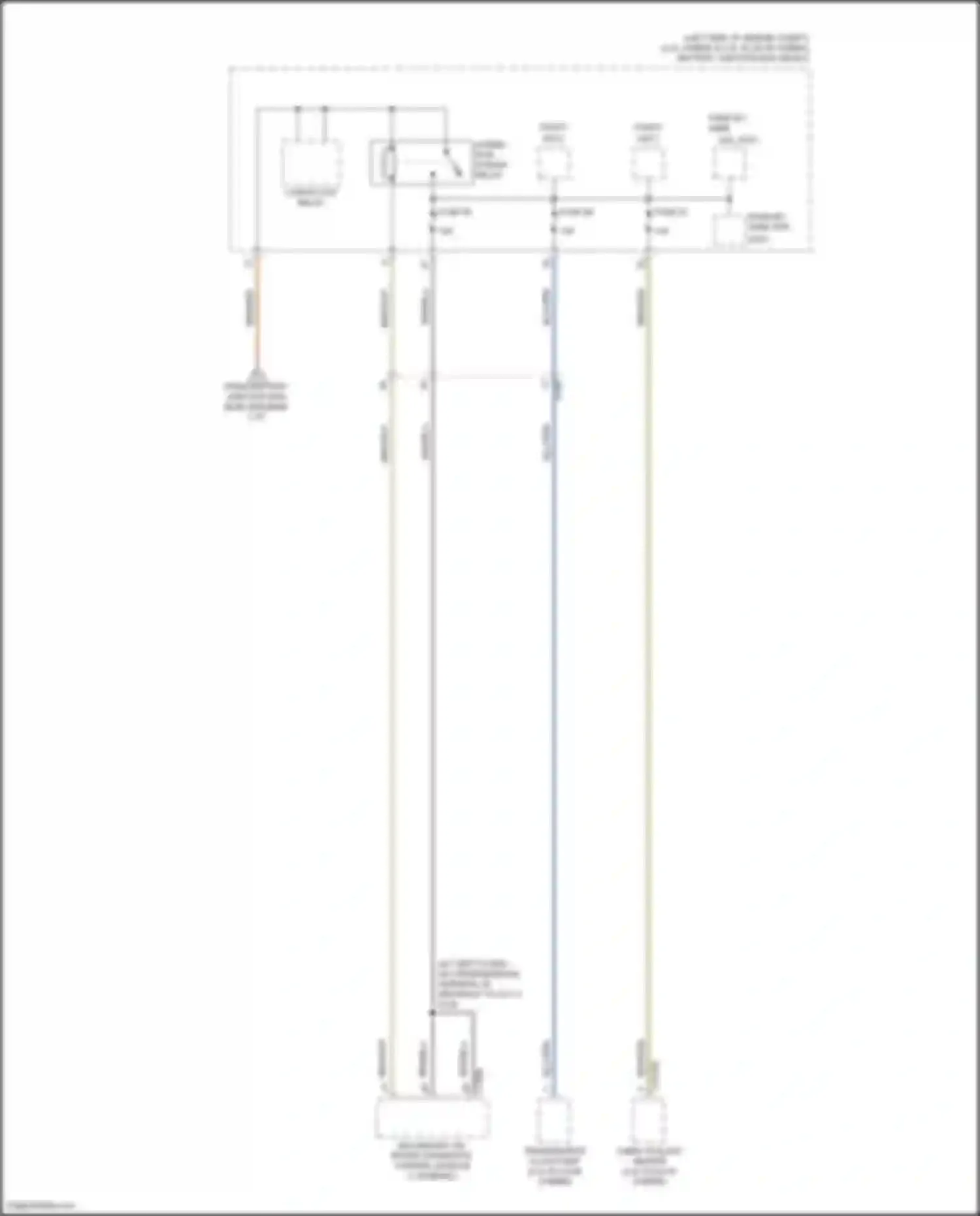 Wiring diagram fuse 96 for Ford Escape IV (2019-2024) (3 of 5)