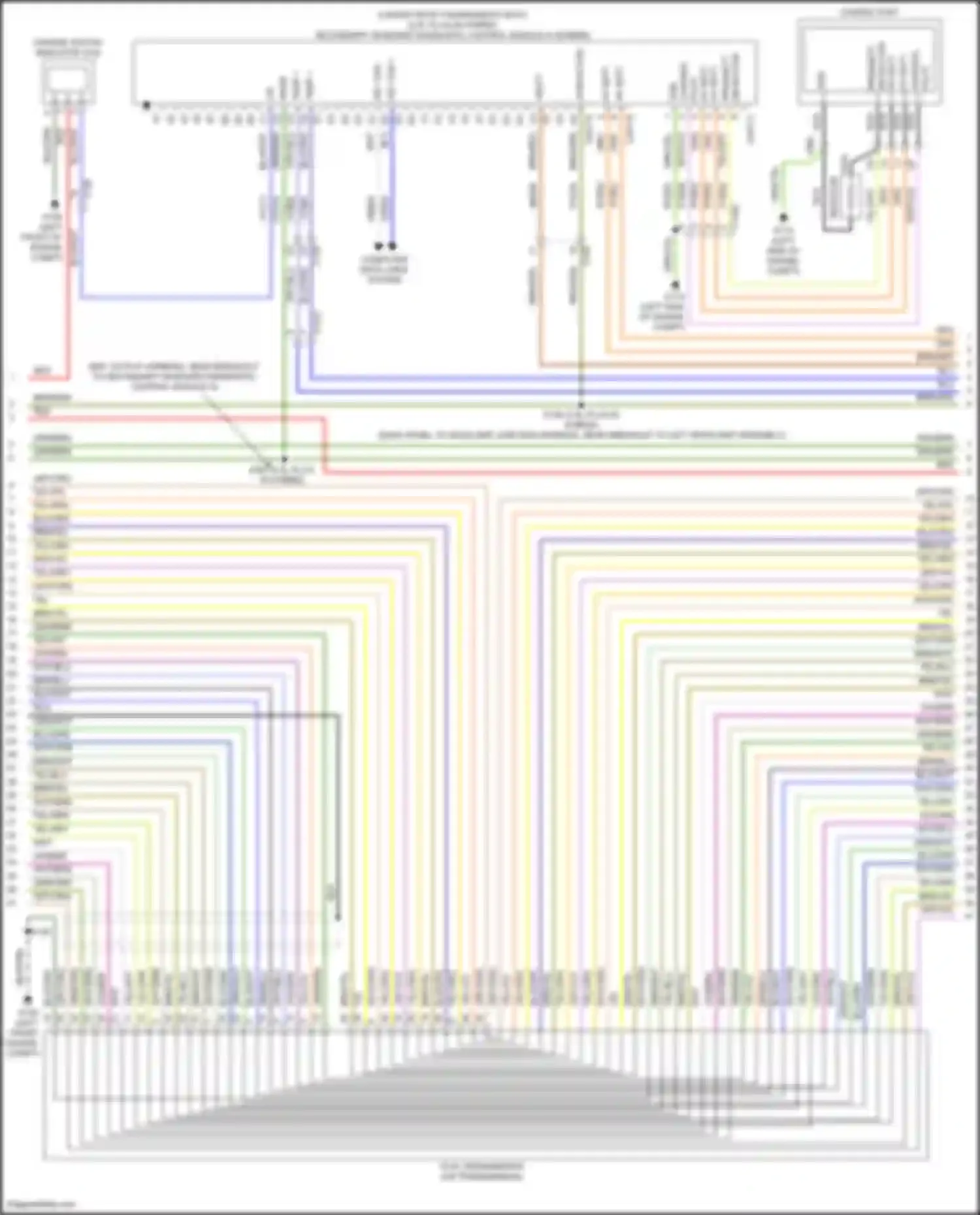 Wiring diagram grn/yel for Ford Escape IV (2019-2024) (1 of 2)
