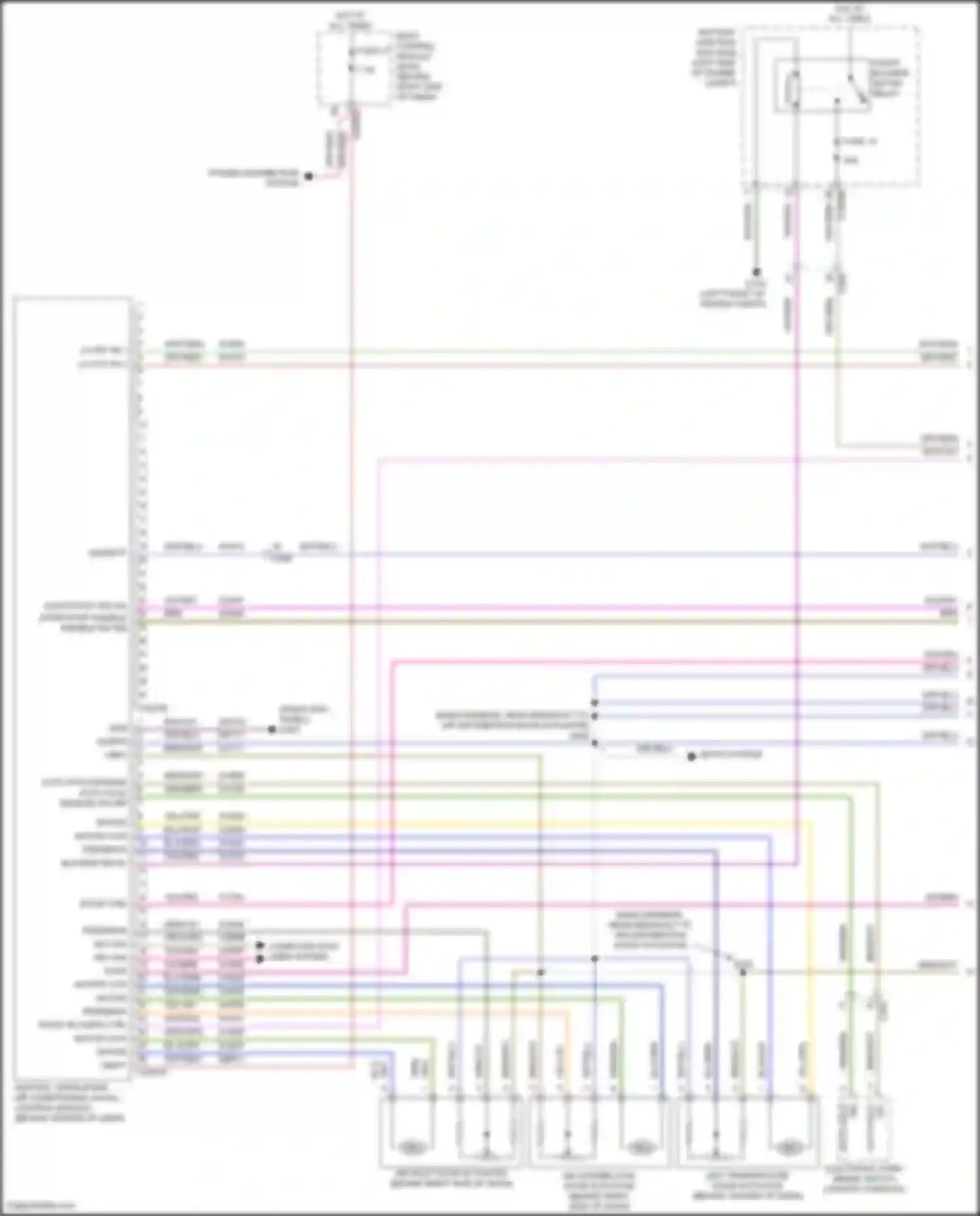 Wiring diagram gry/brn for Ford Escape IV (2019-2024) (4 of 21)