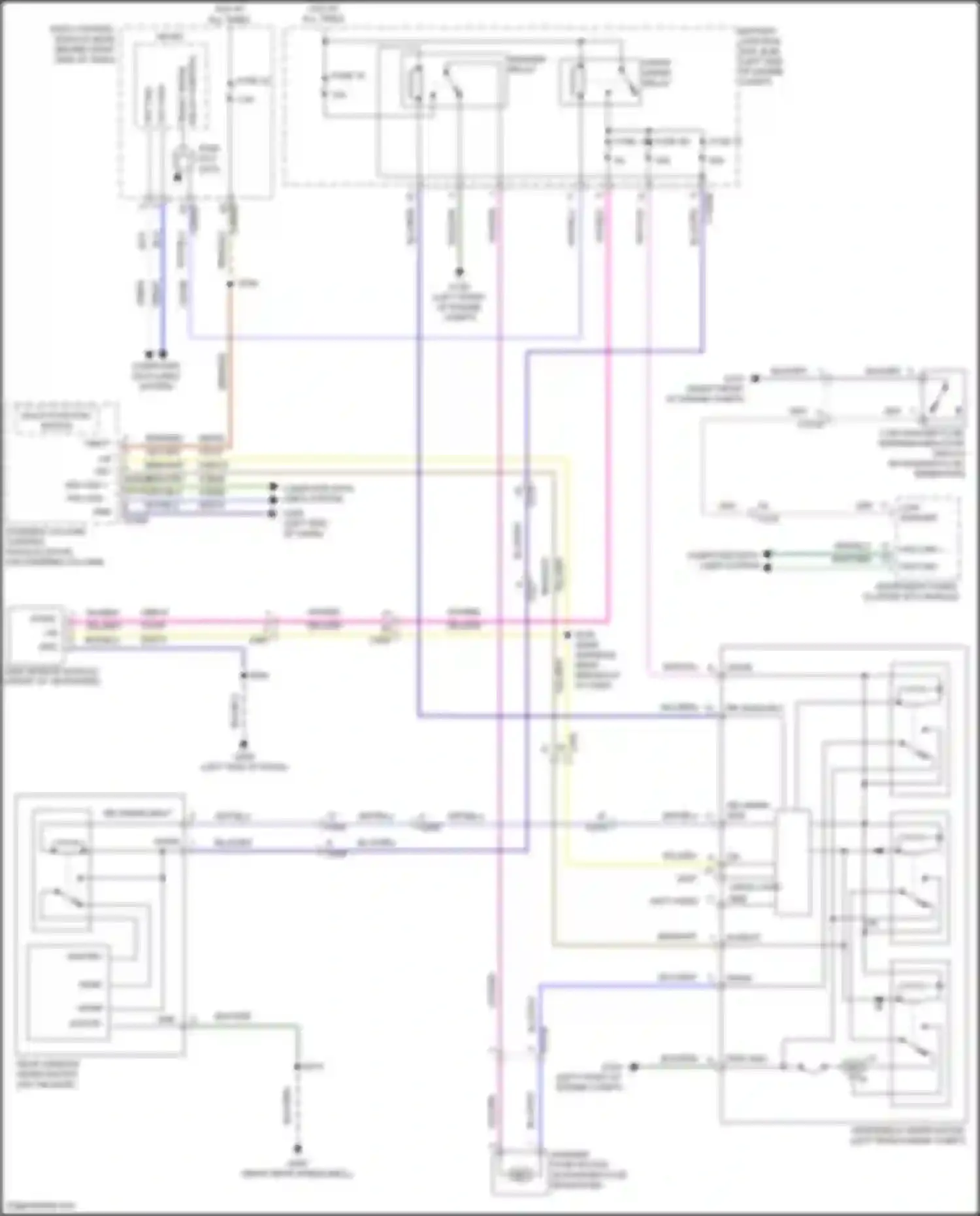 Wiring diagram hi input for Ford Escape IV (2019-2024) (1 of 1)