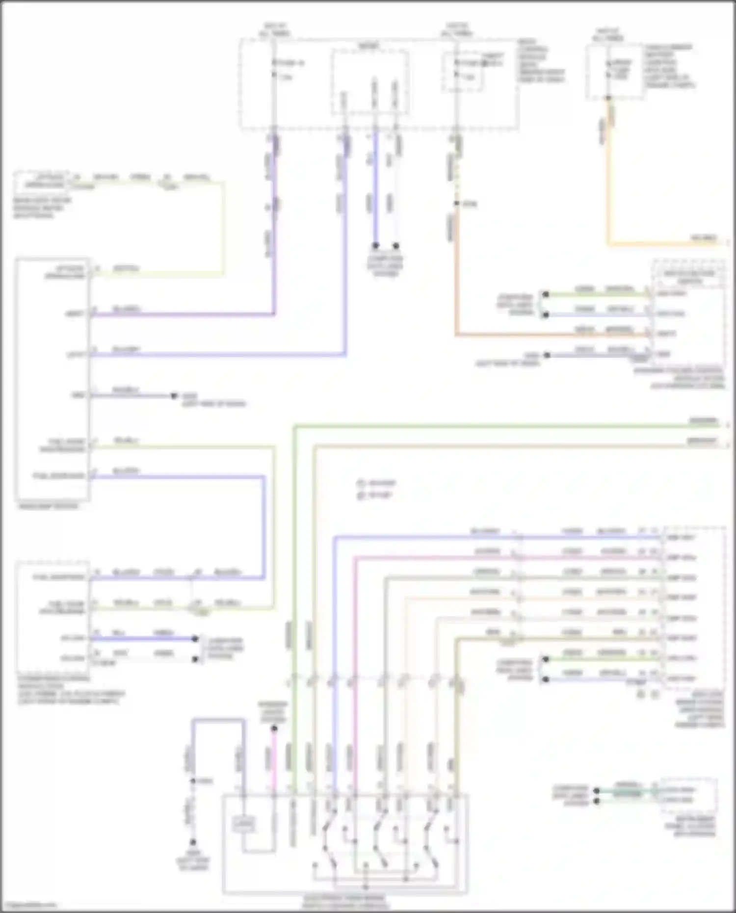 Wiring diagram hot at all times for Ford Escape IV (2019-2024) (46 of 95)