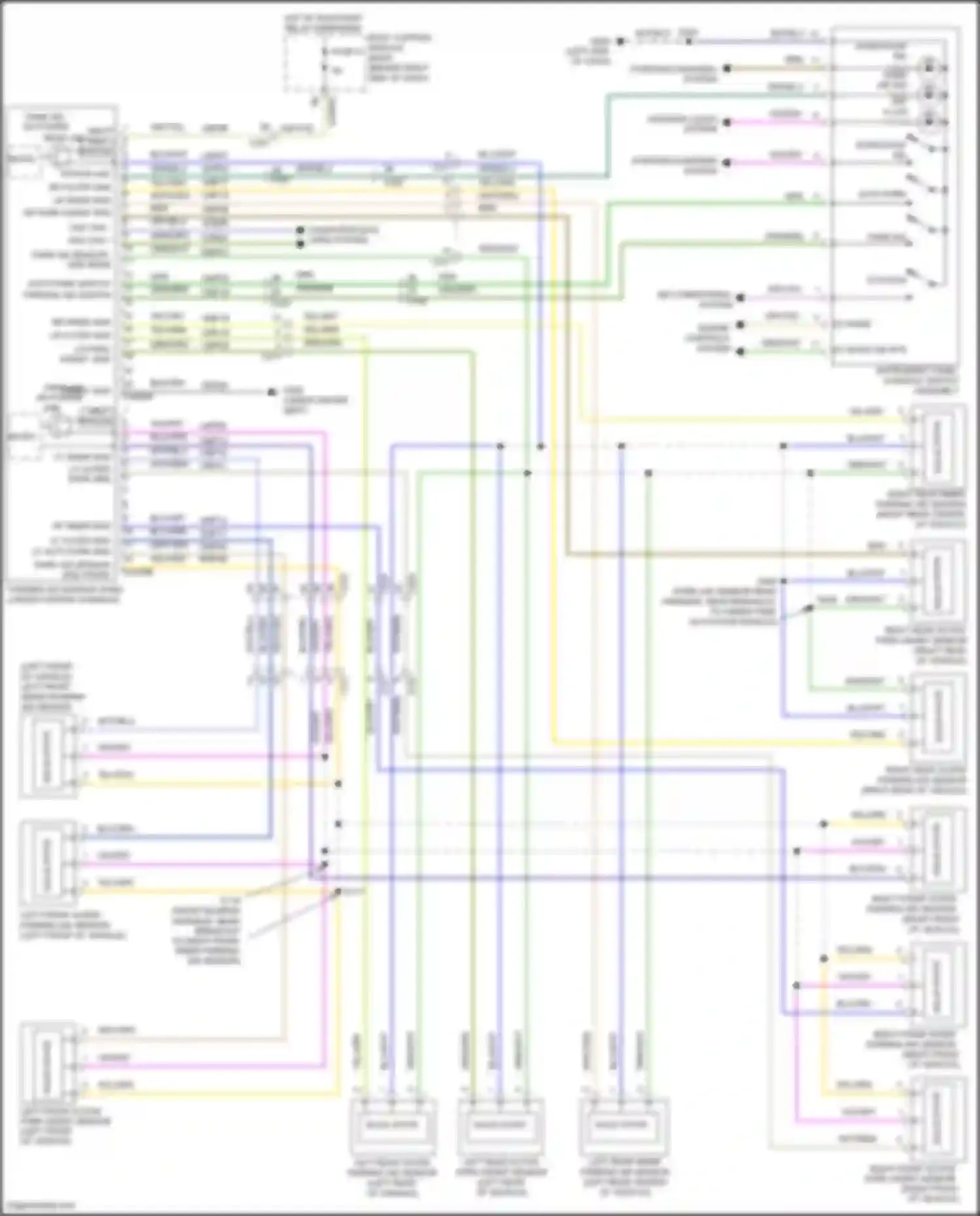 Wiring diagram start/stop dis sw for Ford Escape IV (2019-2024) (1 of 1)