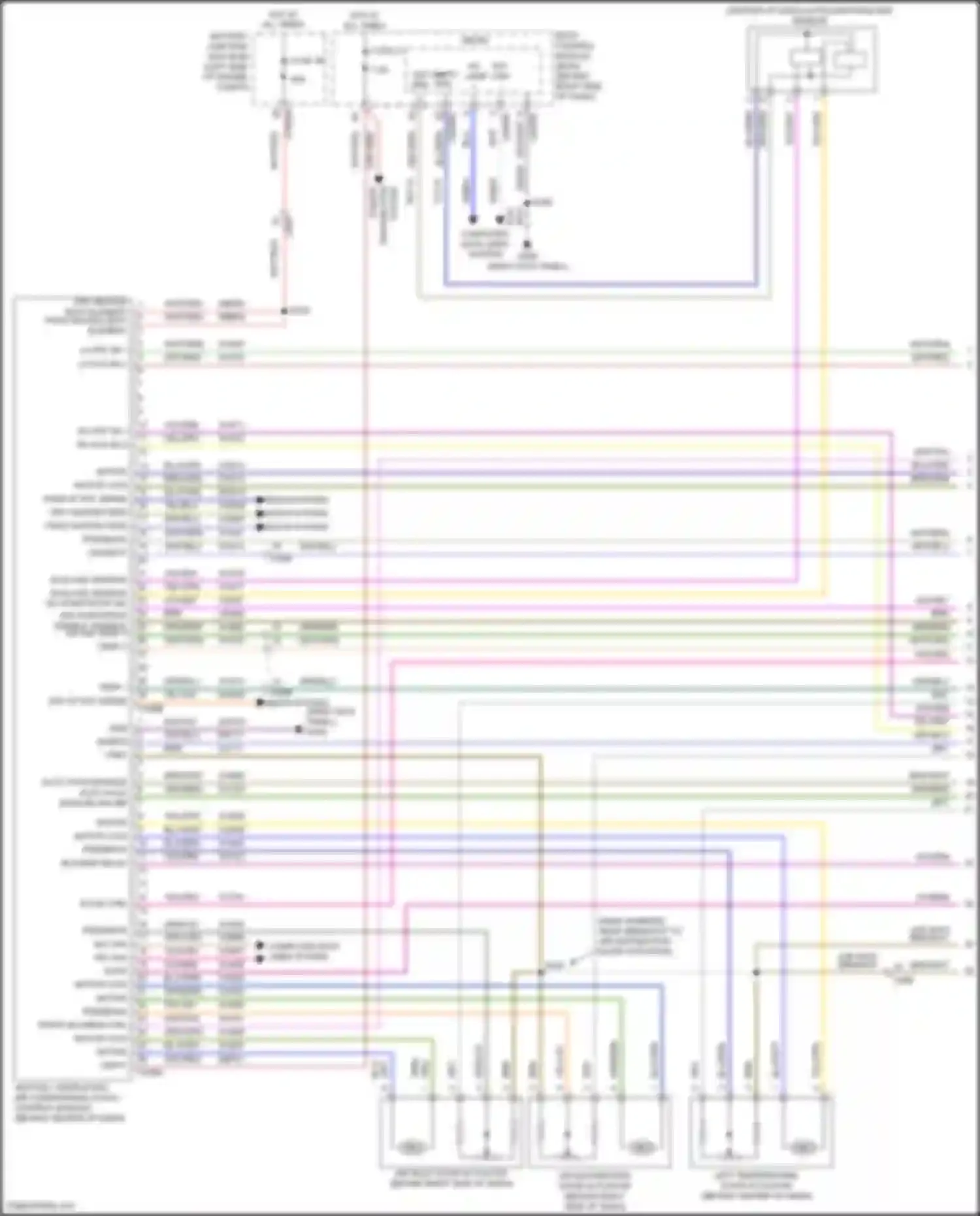 Wiring diagram vio/gry for Ford Escape IV (2019-2024) (11 of 67)