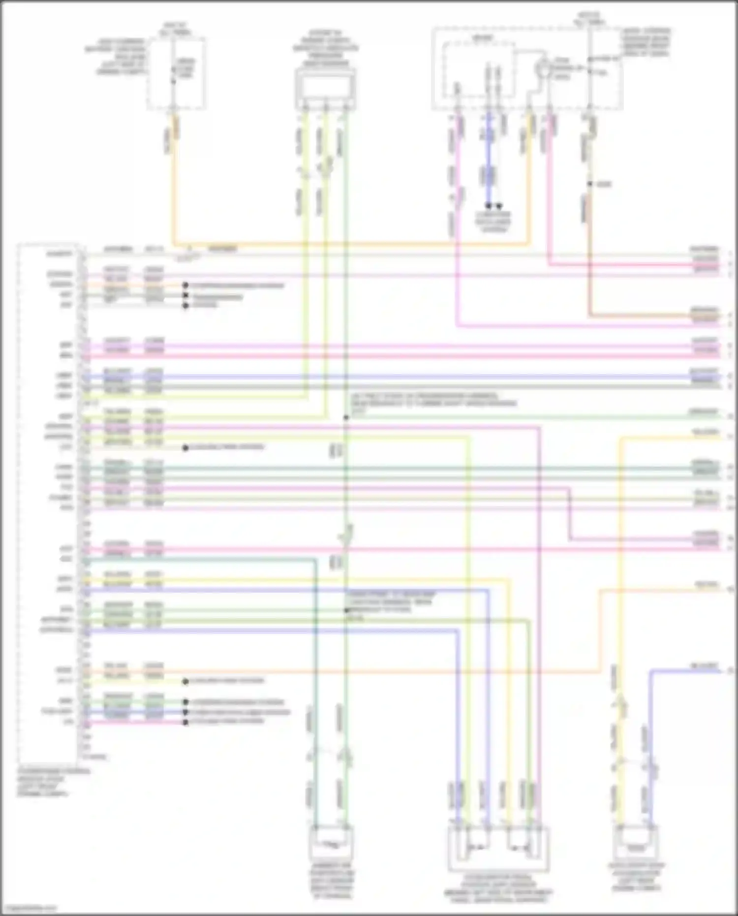 Wiring diagram vio/org for Ford Escape IV (2019-2024) (61 of 106)
