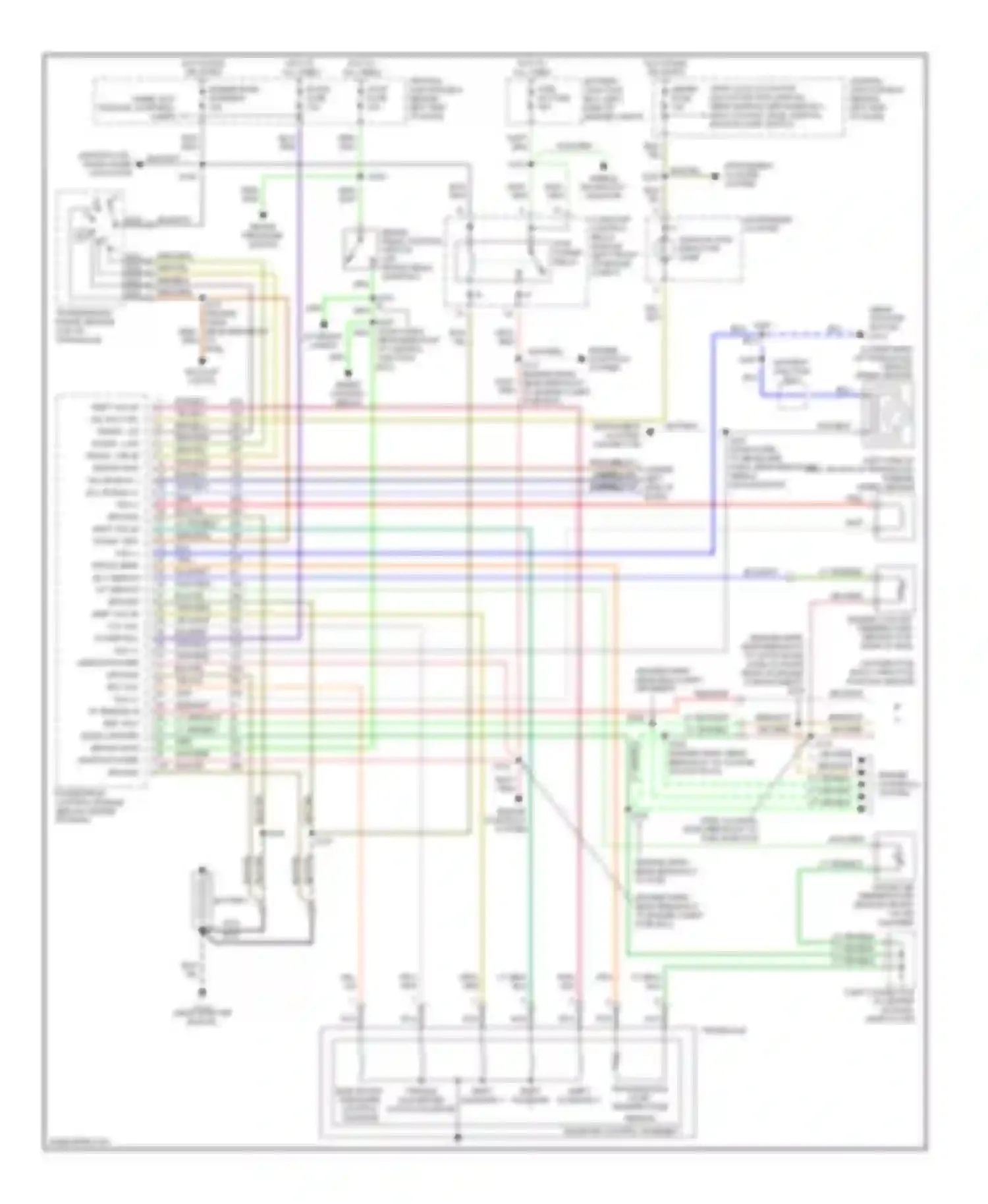 Escort ZX2 Ford  (1998-1999): A/t circuit