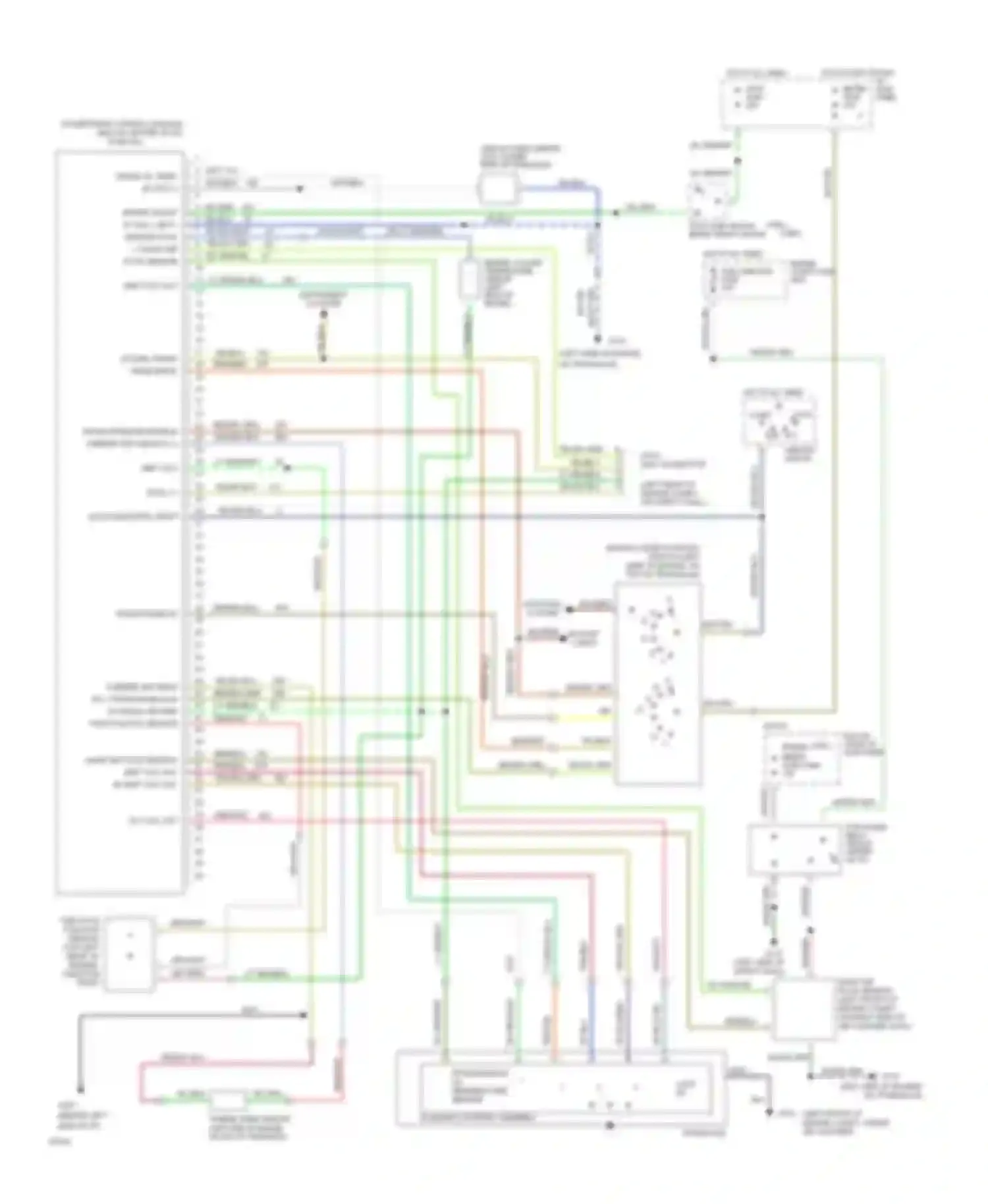 Escort Ford V facelift (1991-1996): 1.9l, transmission circuit