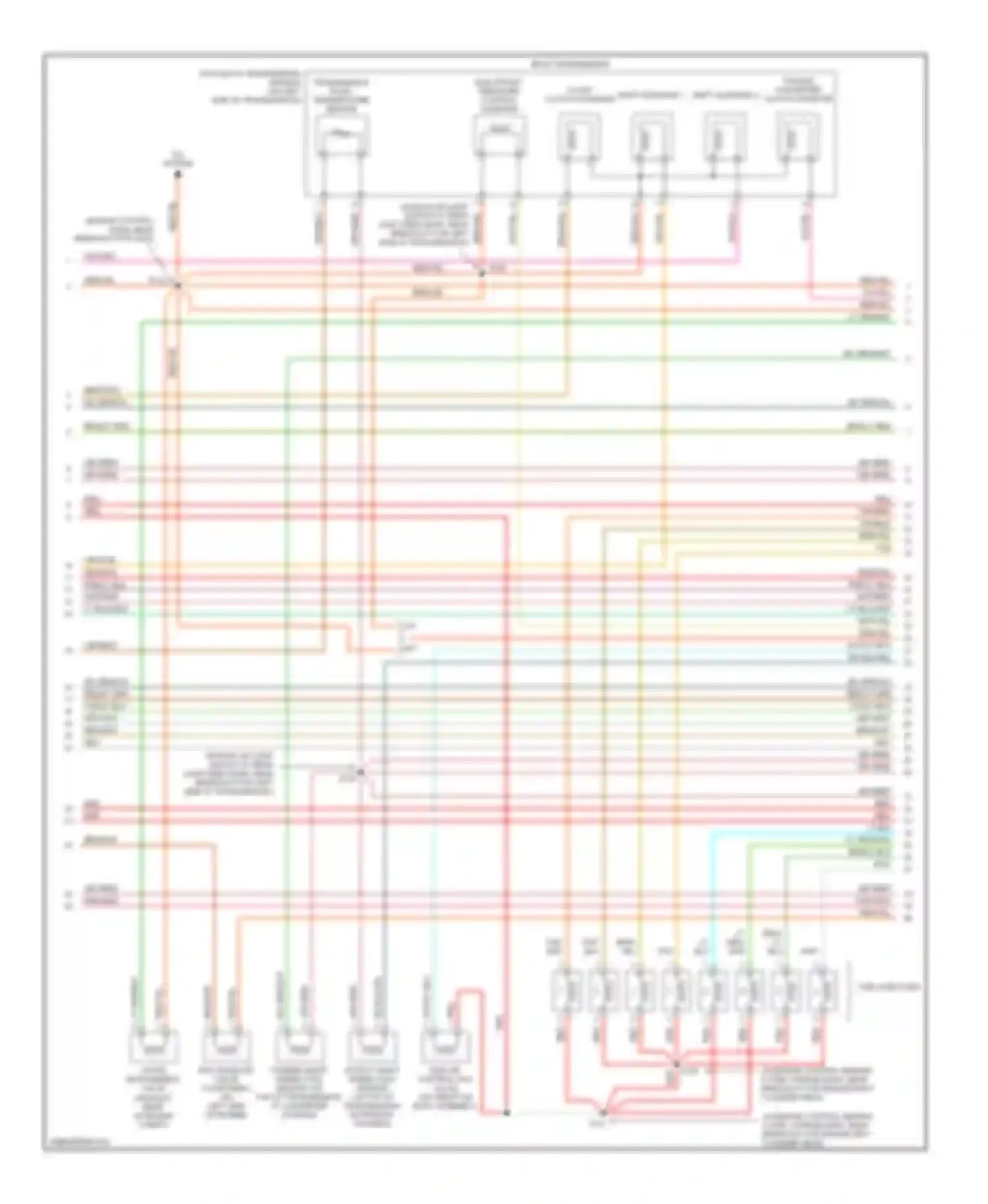 Excursion Ford I (1999-2005): Wiring diagram engine performance 5.4l (3 of 4)