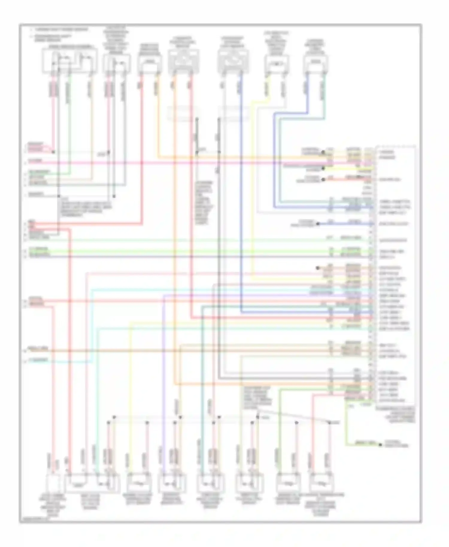 Excursion Ford I (1999-2005): Wiring diagram engine performance 6.0l diesel (5 of 5)