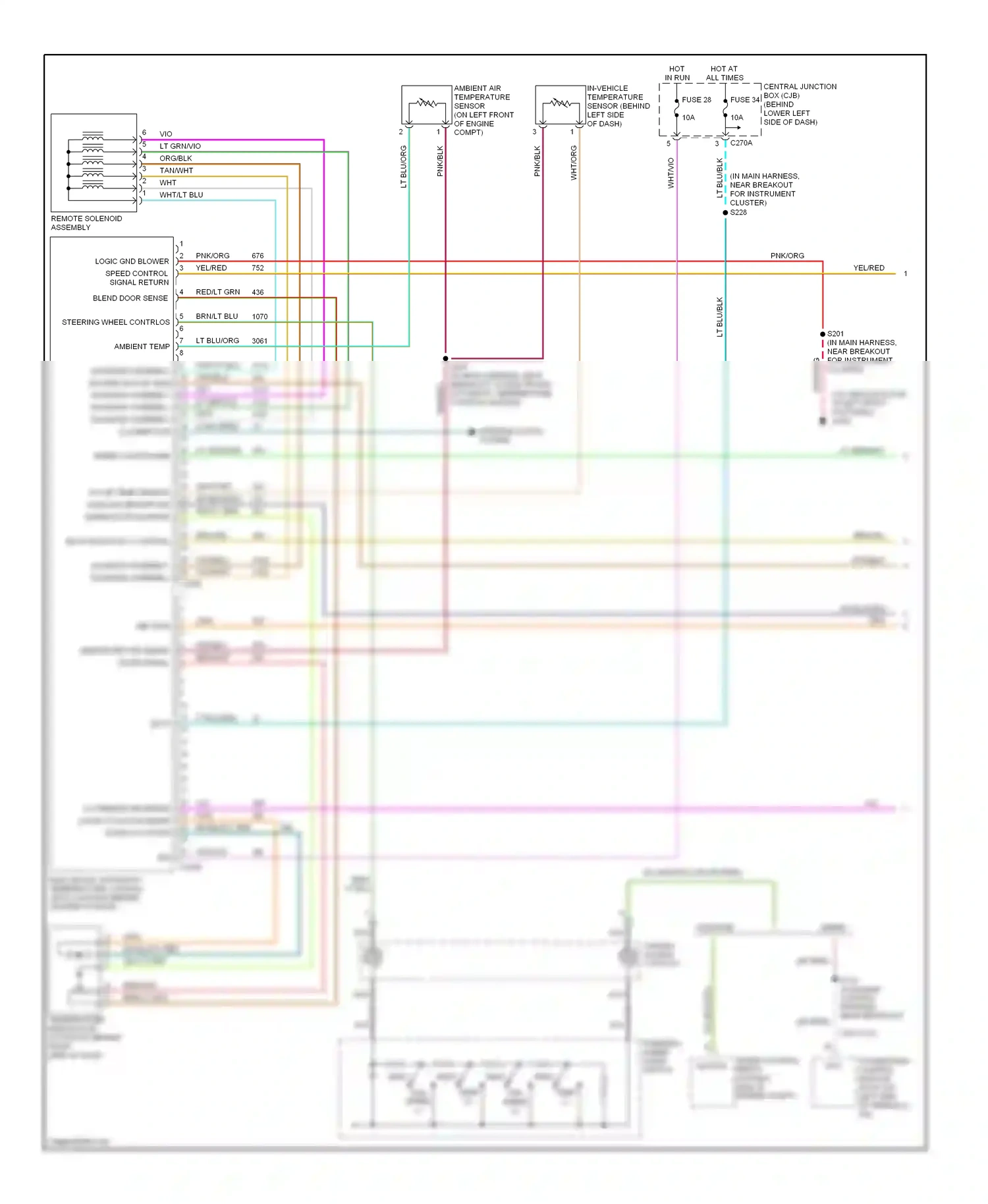 Ford Excursion I (1999-2005) ign wiring diagram  (1 of 1)