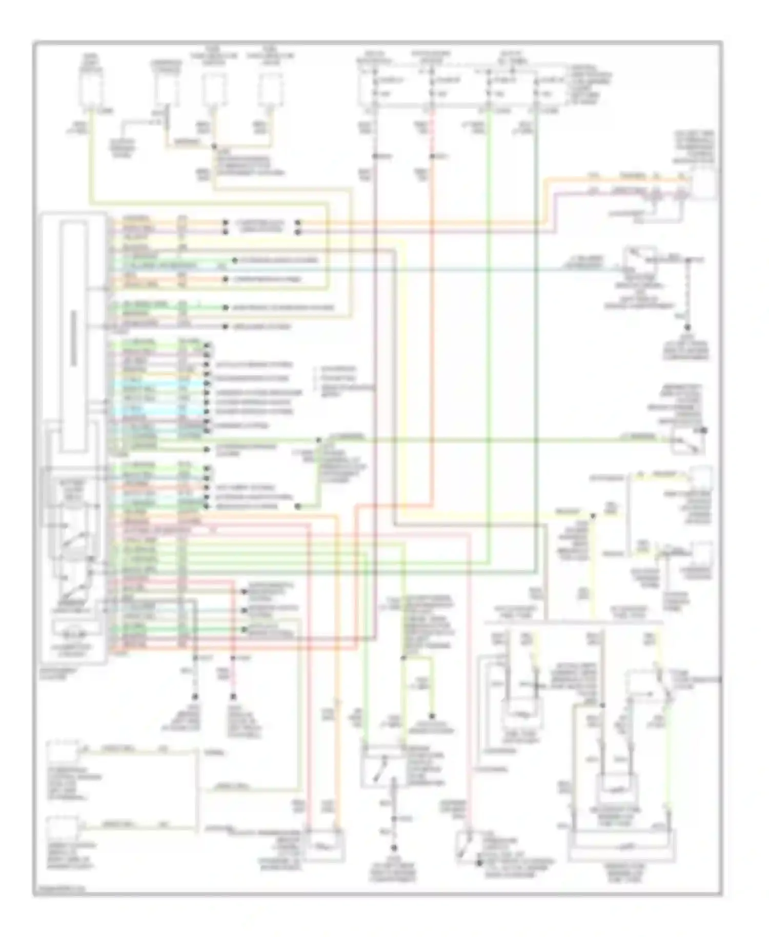 Wiring diagram wht/lt blu for Ford Excursion I (1999-2005) (3 of 14)