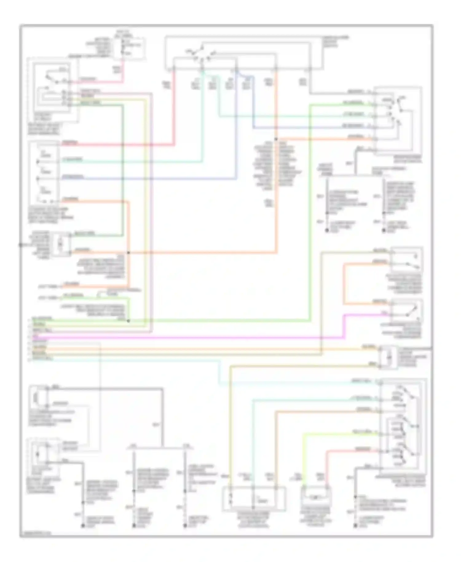 Expedition Ford I (1996-2002): Automatic a/c circuit (3 of 3)