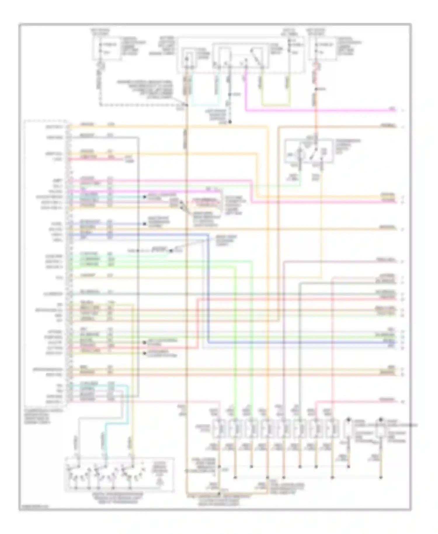 Expedition Ford I (1996-2002): Wiring diagram engine performance 5.4ls (1 of 4)