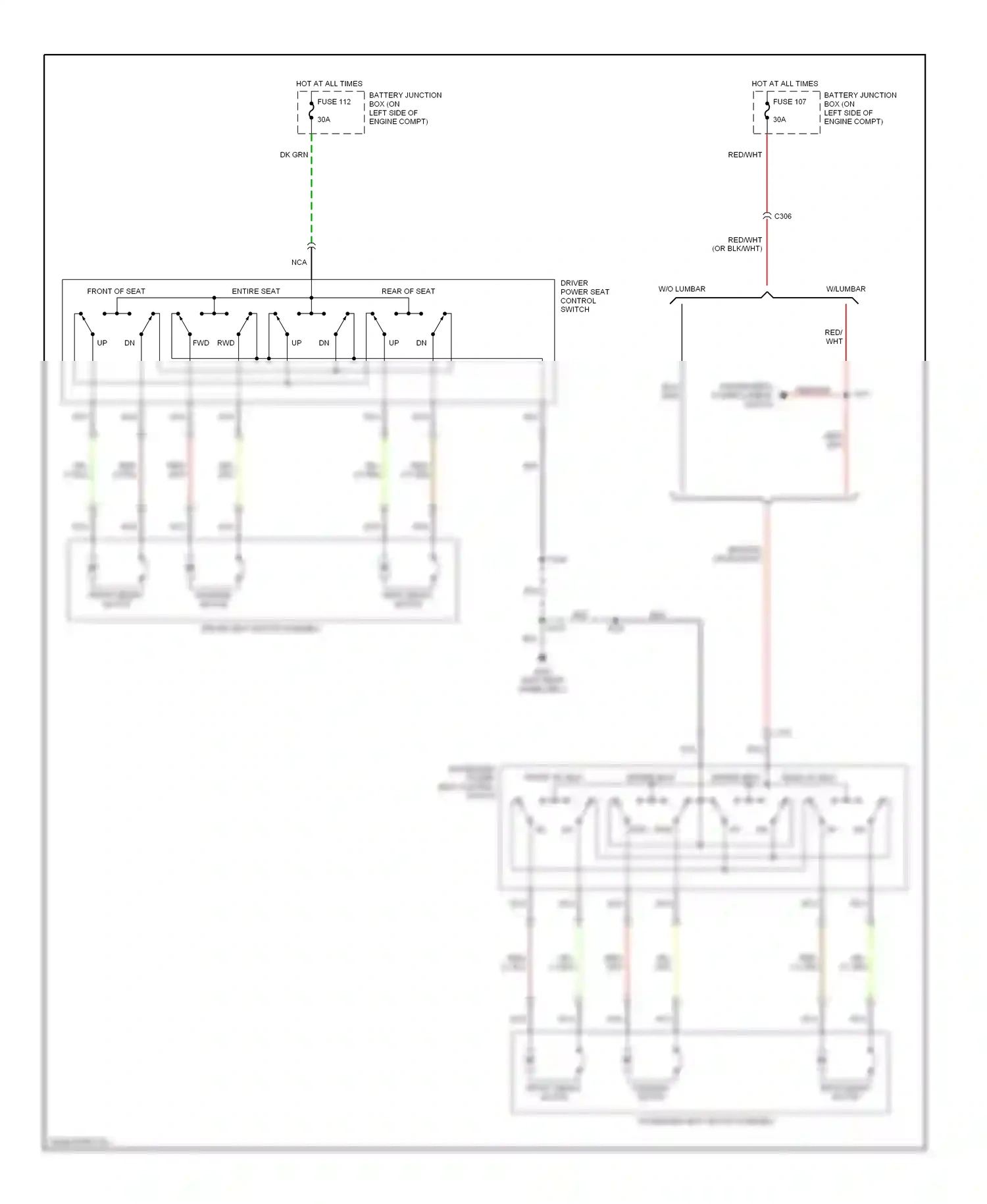 Wiring diagram lt grn for Ford Expedition I (1996-2002) (21 of 41)