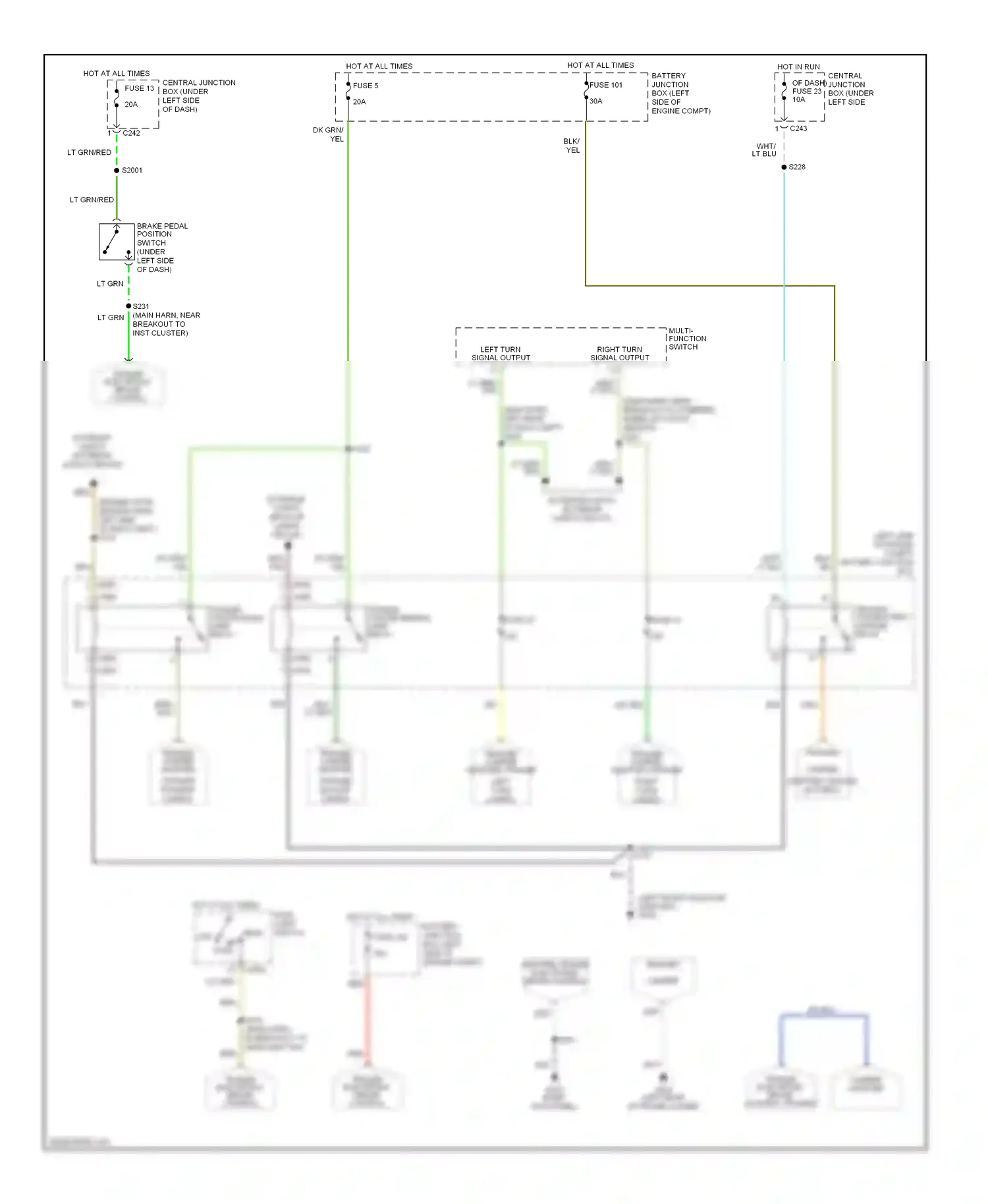 Wiring diagram org/ for Ford Expedition I (1996-2002) (19 of 36)