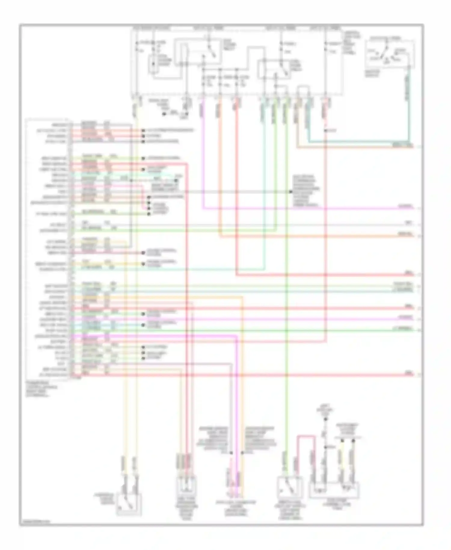 Expedition Ford II (2002-2006): Wiring diagram engine performance 4.6l (1 of 4)