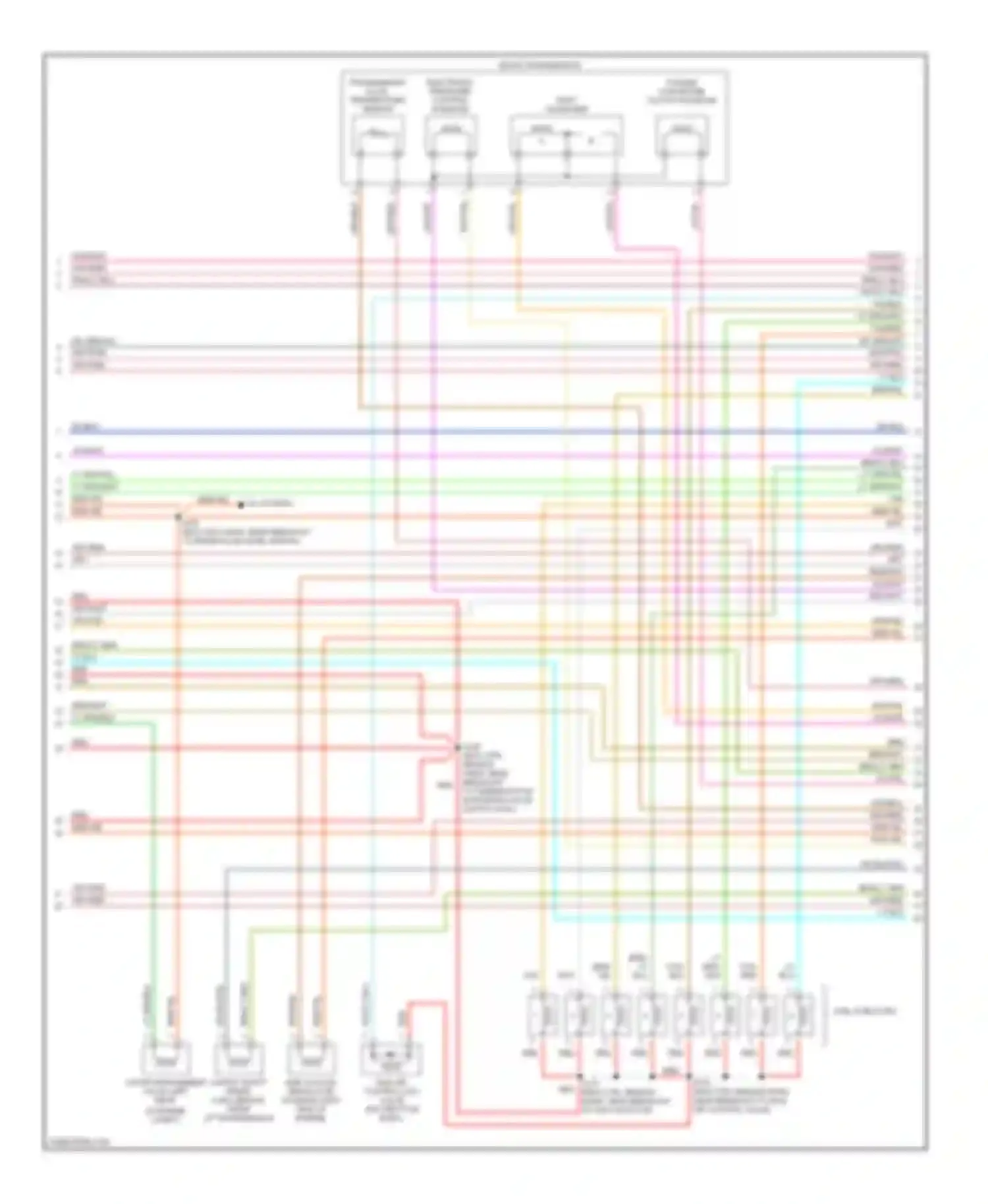 Expedition Ford II (2002-2006): Wiring diagram engine performance 4.6l (3 of 4)