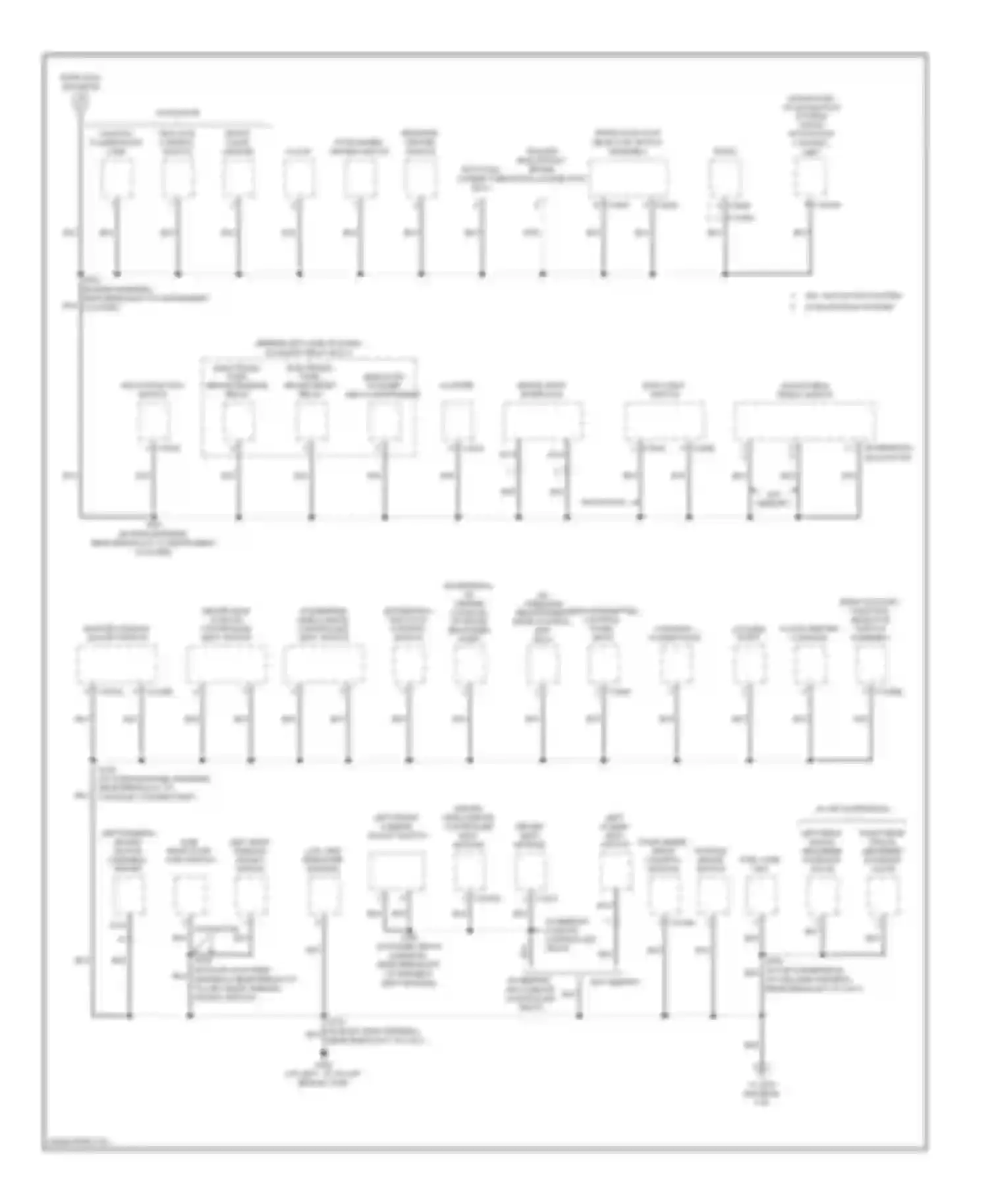 Expedition Ford II (2002-2006): Ground distribution circuit (2 of 4)