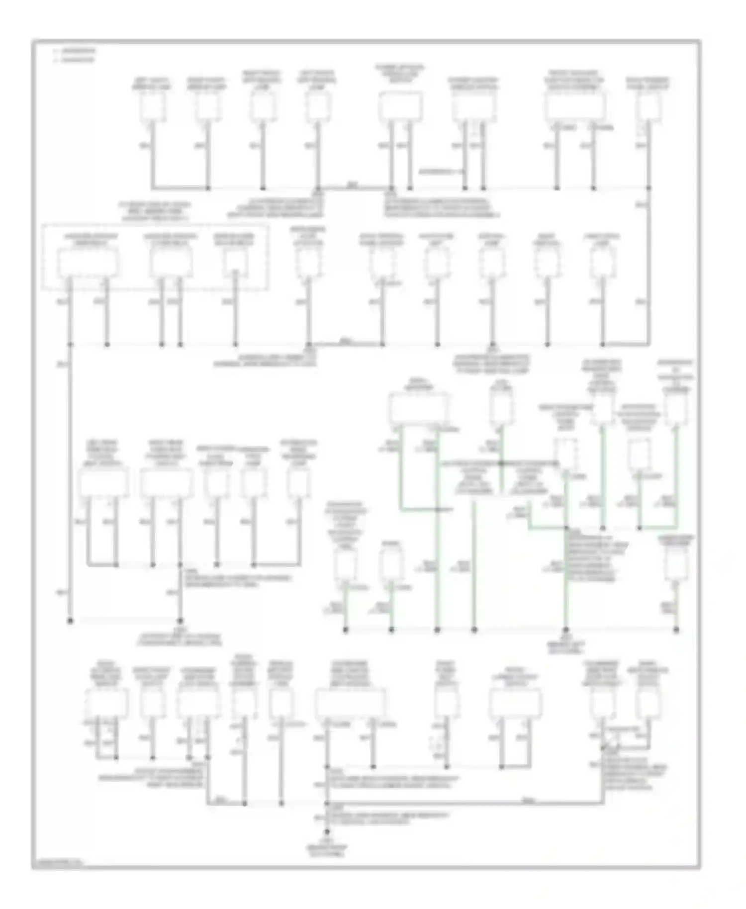 Expedition Ford II (2002-2006): Ground distribution circuit (4 of 4)