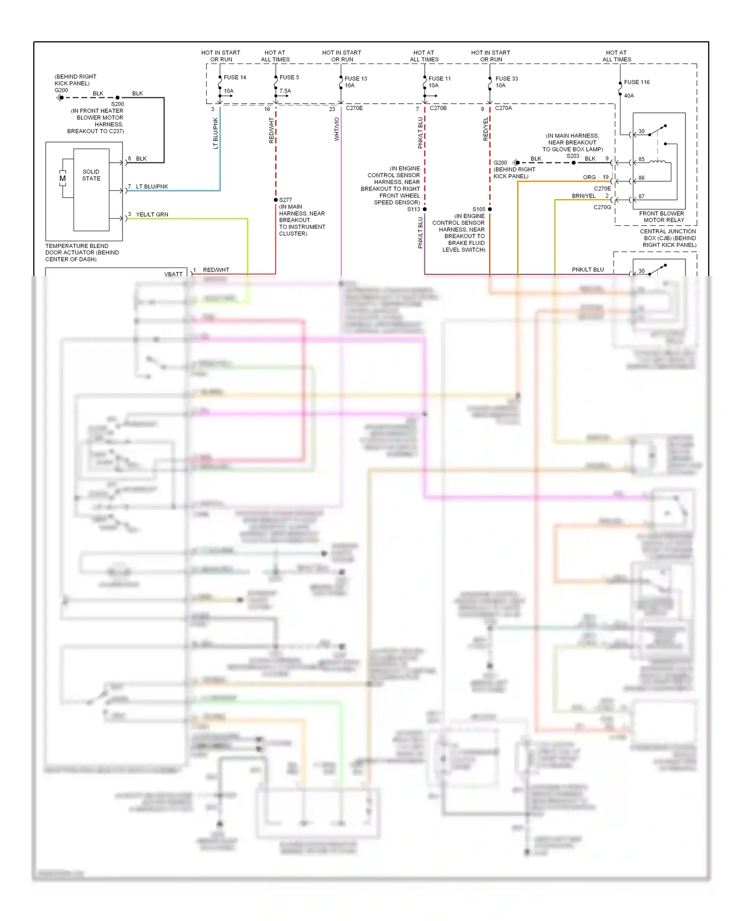 Wiring diagram blk for Ford Expedition II (2002-2006) (9 of 61)