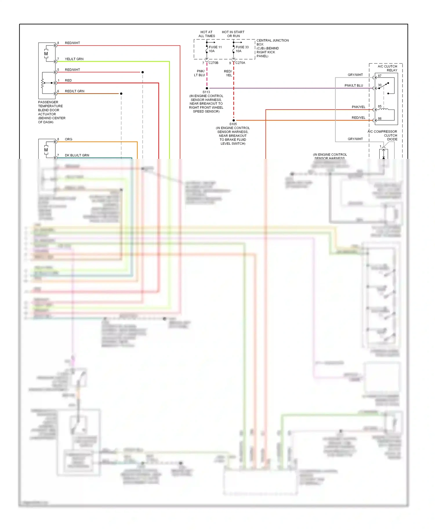 Wiring diagram fuse 33 for Ford Expedition II (2002-2006) (1 of 2)