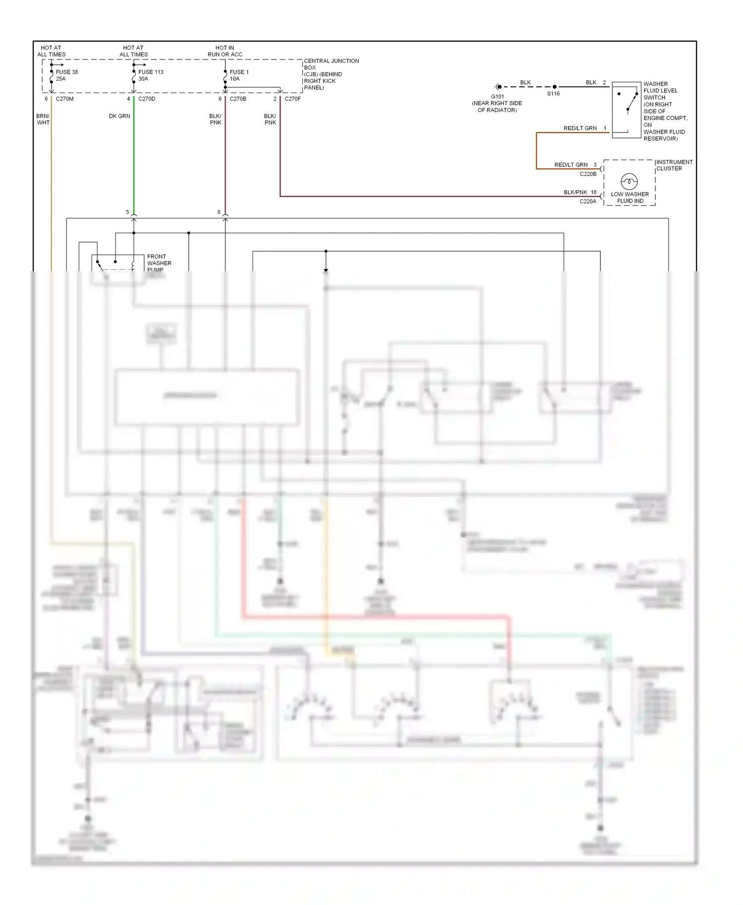Wiring diagram gry/blk for Ford Expedition II (2002-2006) (4 of 7)
