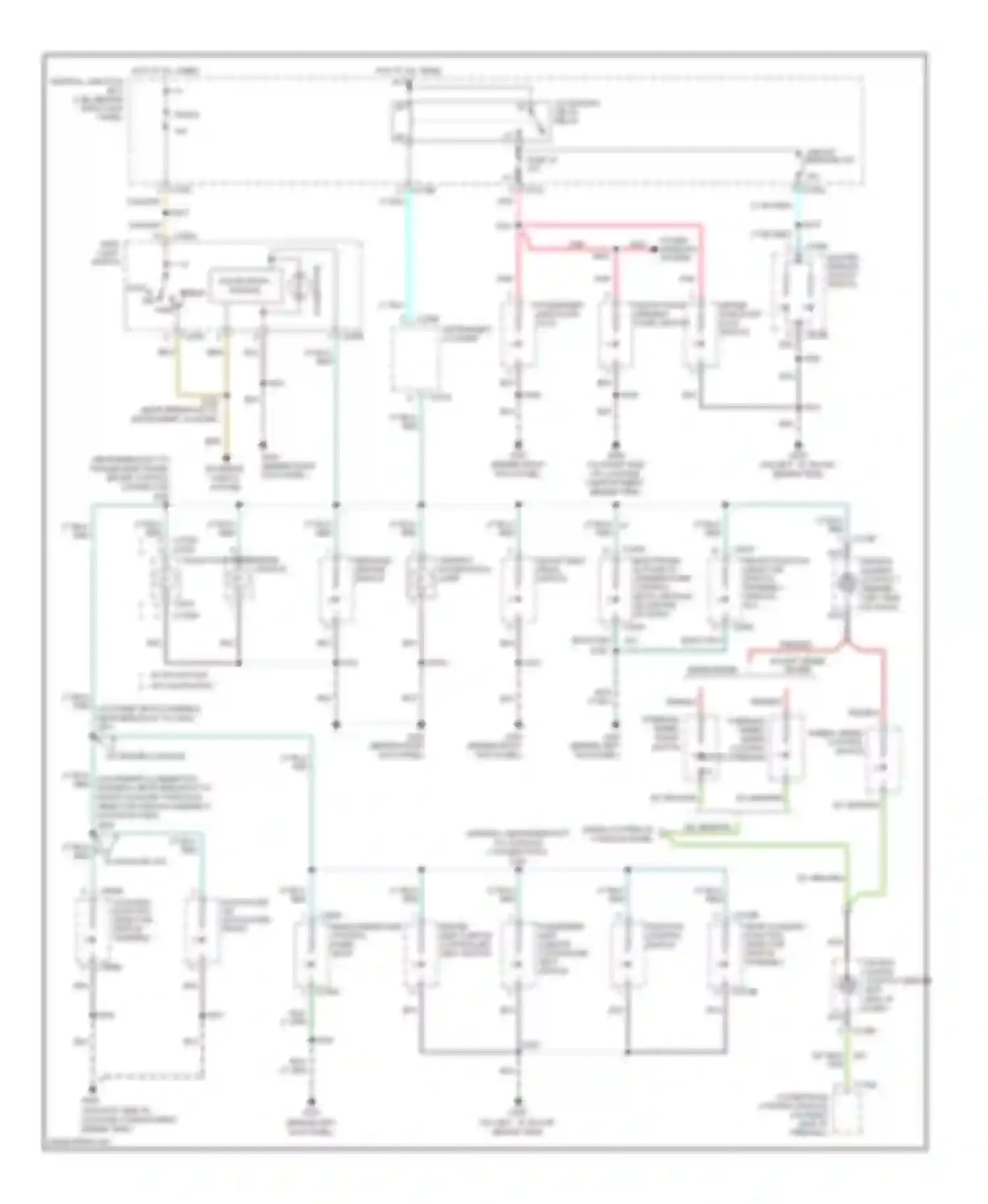 Wiring diagram steering wheel/ speed control switch steering wheel/ speed control switch for Ford Expedition II (2002-2006)