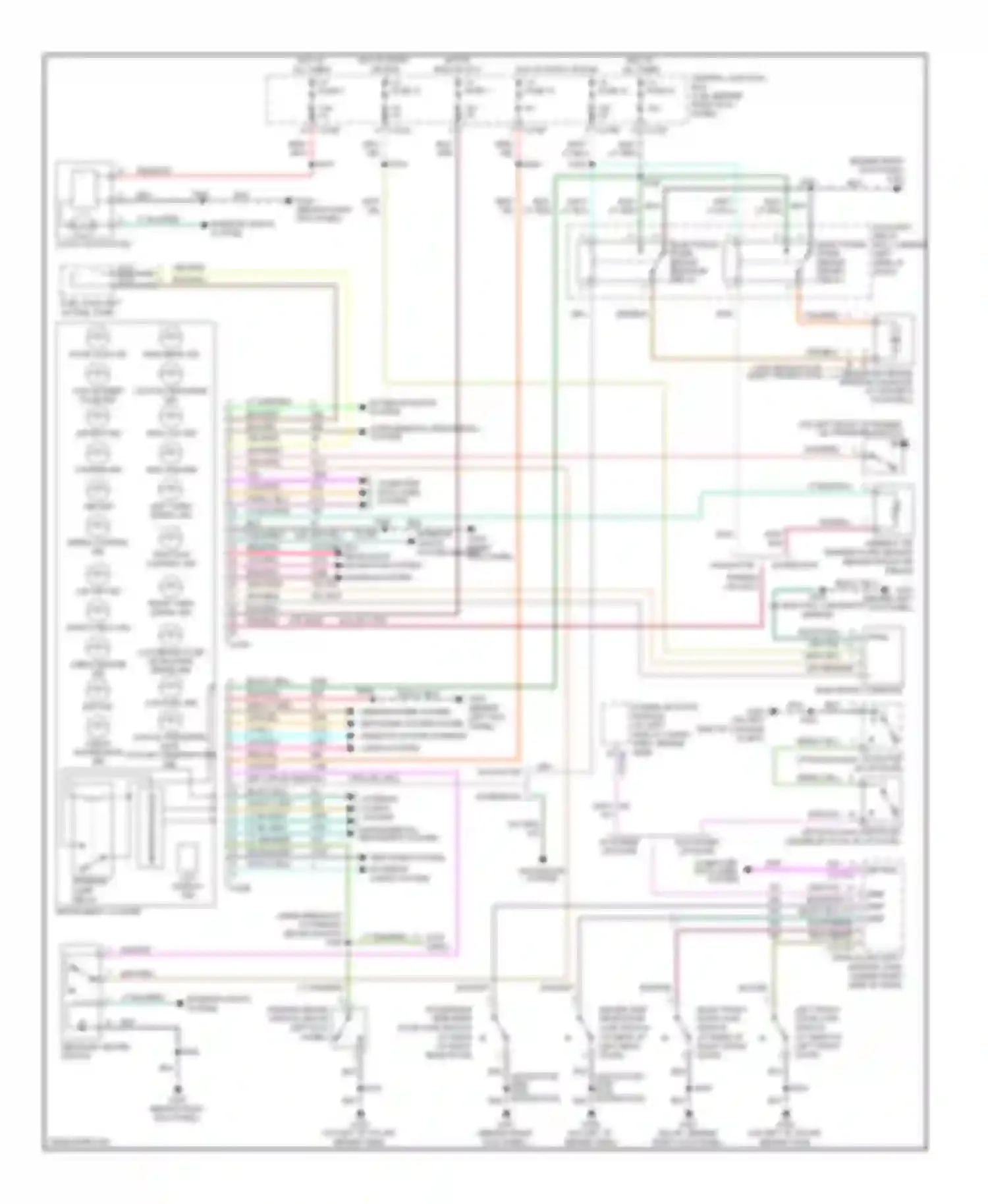 Wiring diagram blk/org for Ford Expedition II (2002-2006)