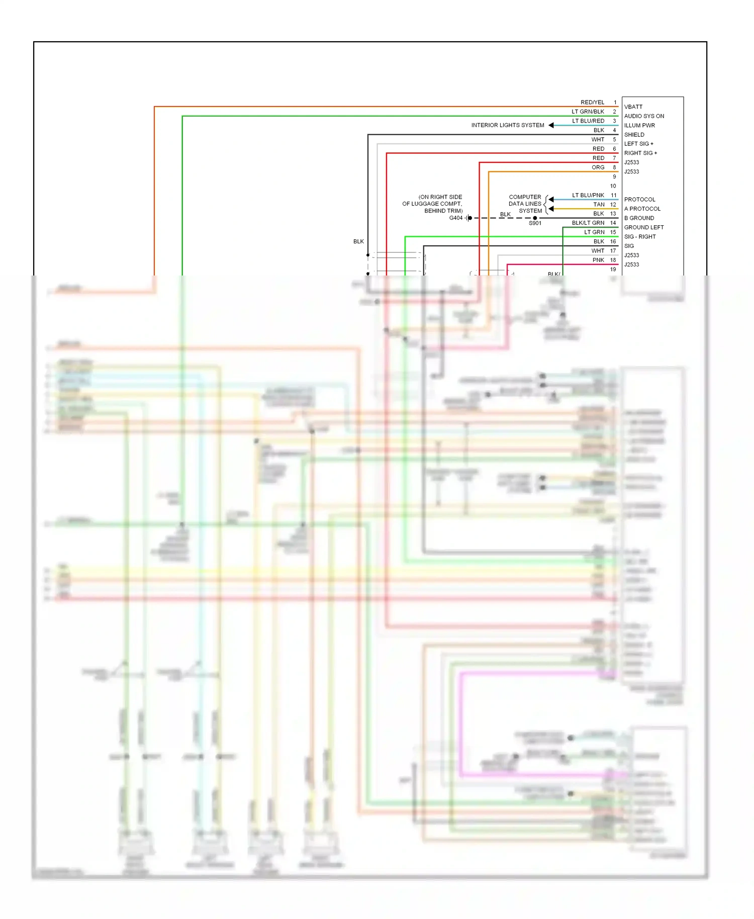 Wiring diagram lt grn/blk for Ford Expedition II (2002-2006) (12 of 16)