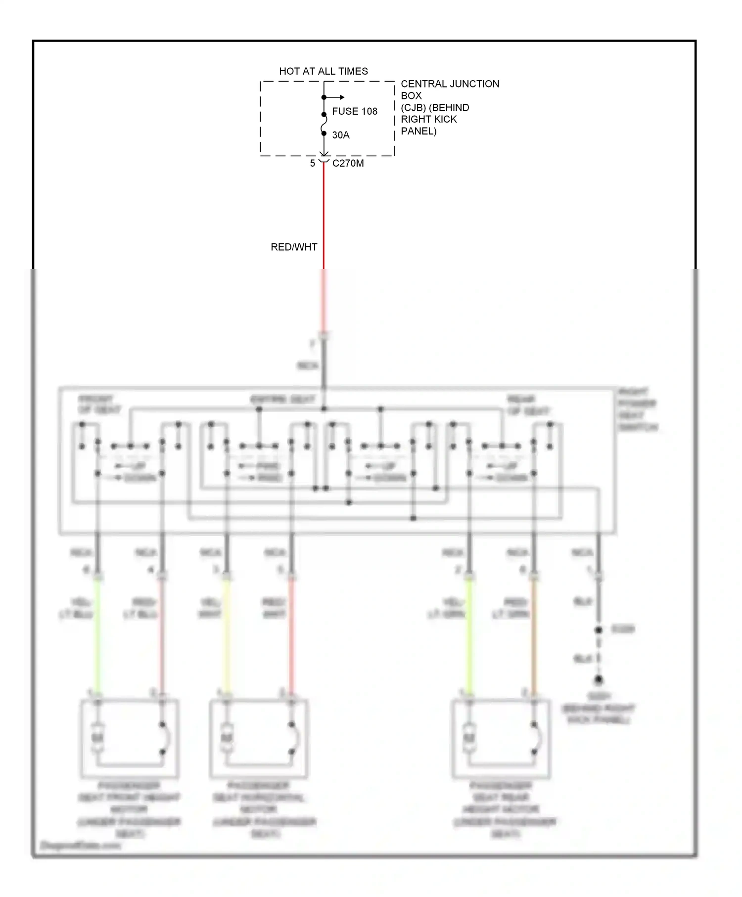 Wiring diagram nca for Ford Expedition II (2002-2006) (33 of 46)