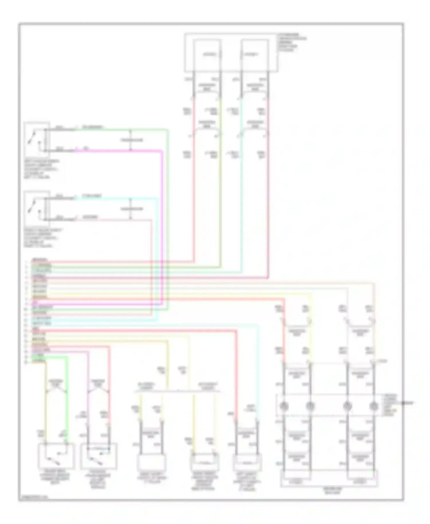 Wiring diagram gry/org for Ford Expedition II (2002-2006)