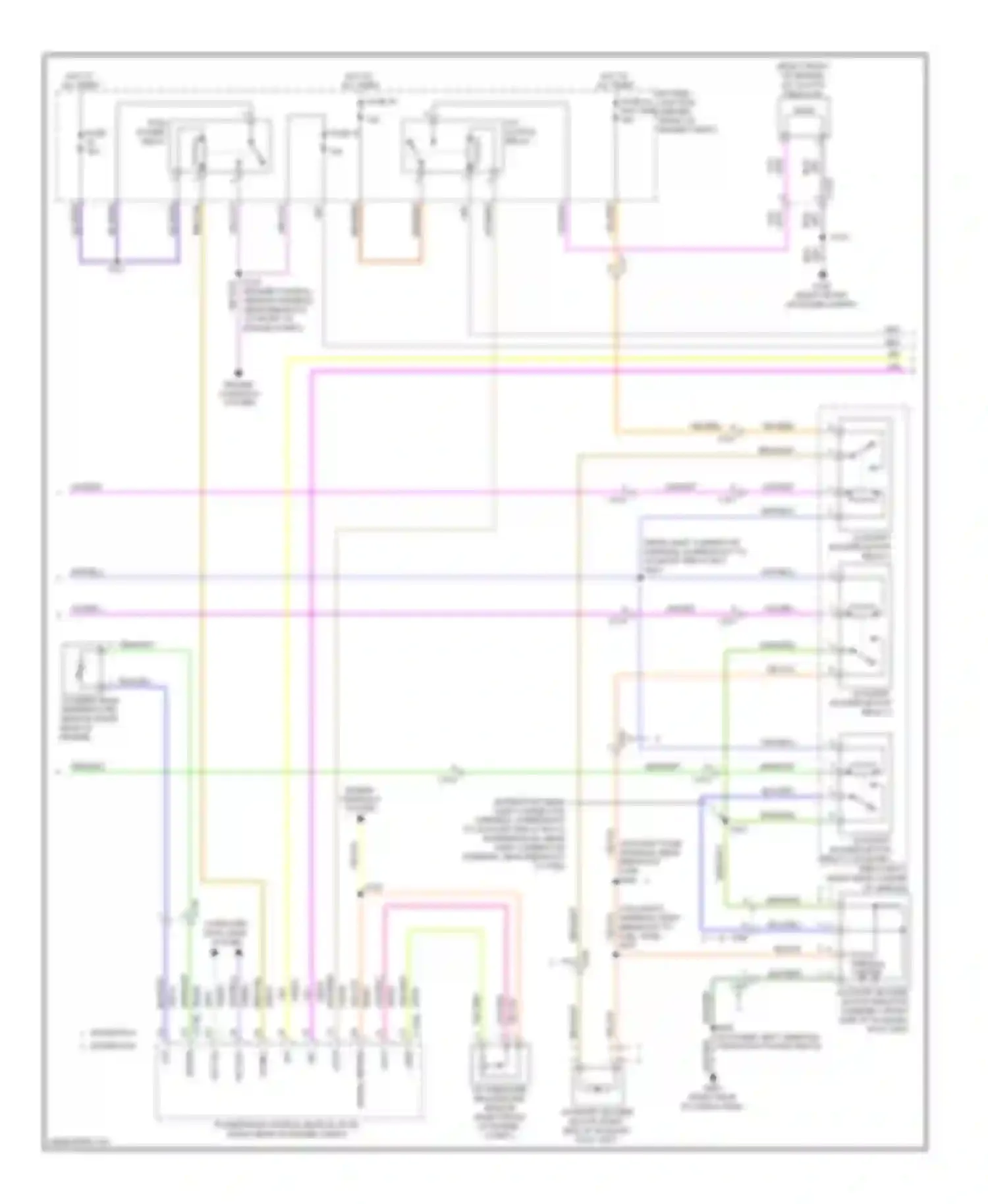 Expedition Ford III (2006-2014): Manual a/c circuit, with auxiliary climate control (3 of 4)