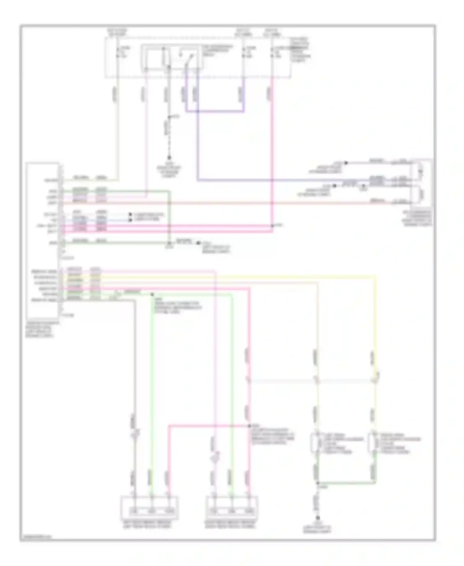 Expedition Ford III (2006-2014): Electronic suspension circuit