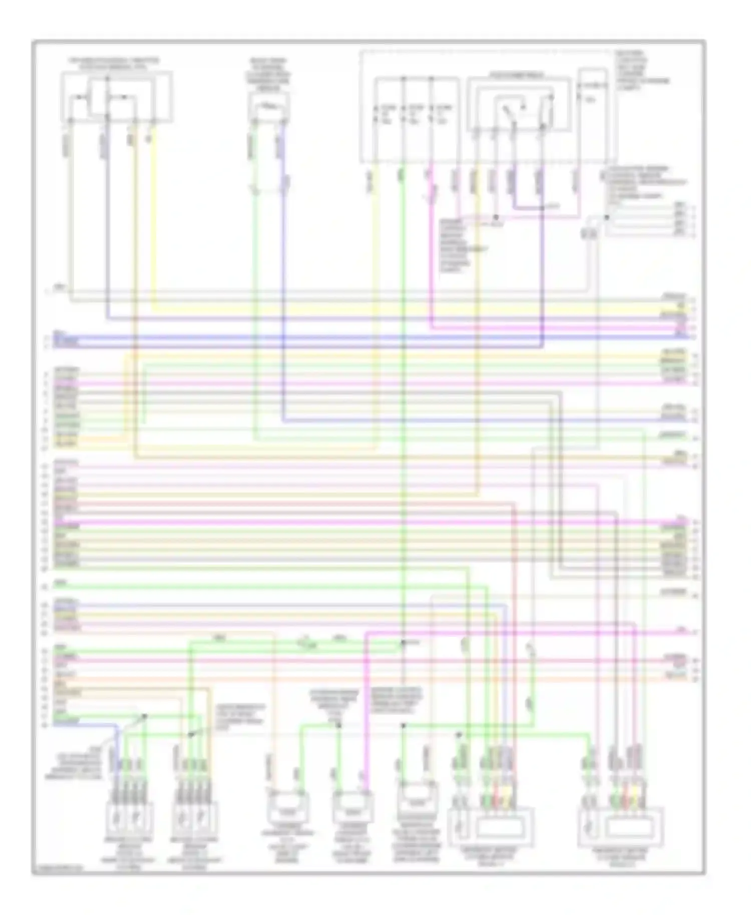Expedition Ford III (2006-2014): Wiring diagram engine performance 5.4l flex fuel (4 of 5)