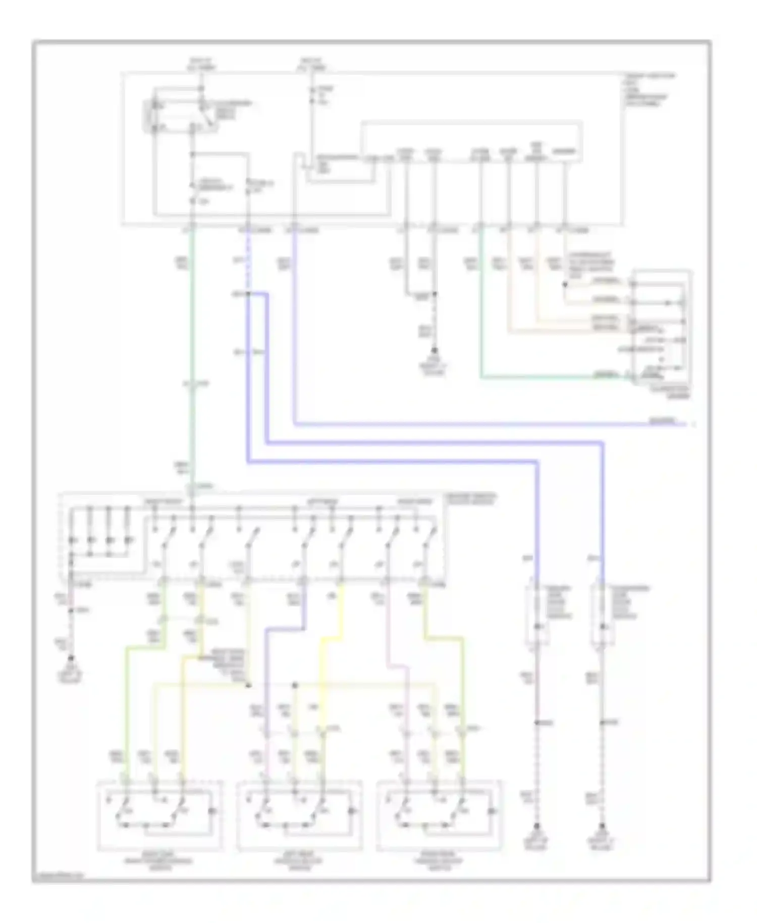 Expedition Ford III (2006-2014): Instrument illumination circuit (1 of 2)