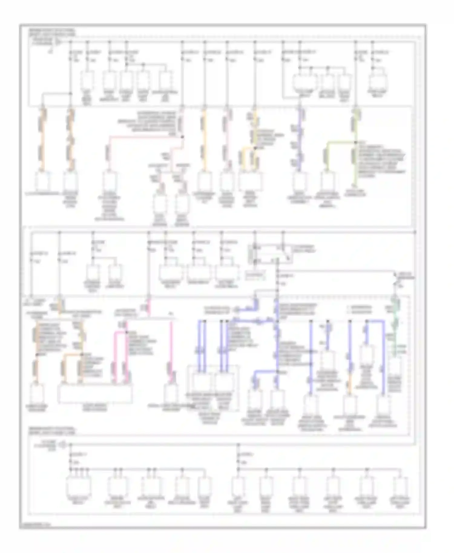 Expedition Ford III (2006-2014): Power distribution circuit (3 of 5)