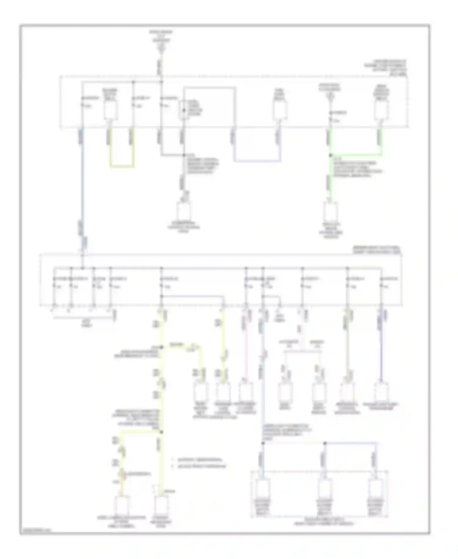 Expedition Ford III (2006-2014): Power distribution circuit (5 of 5)