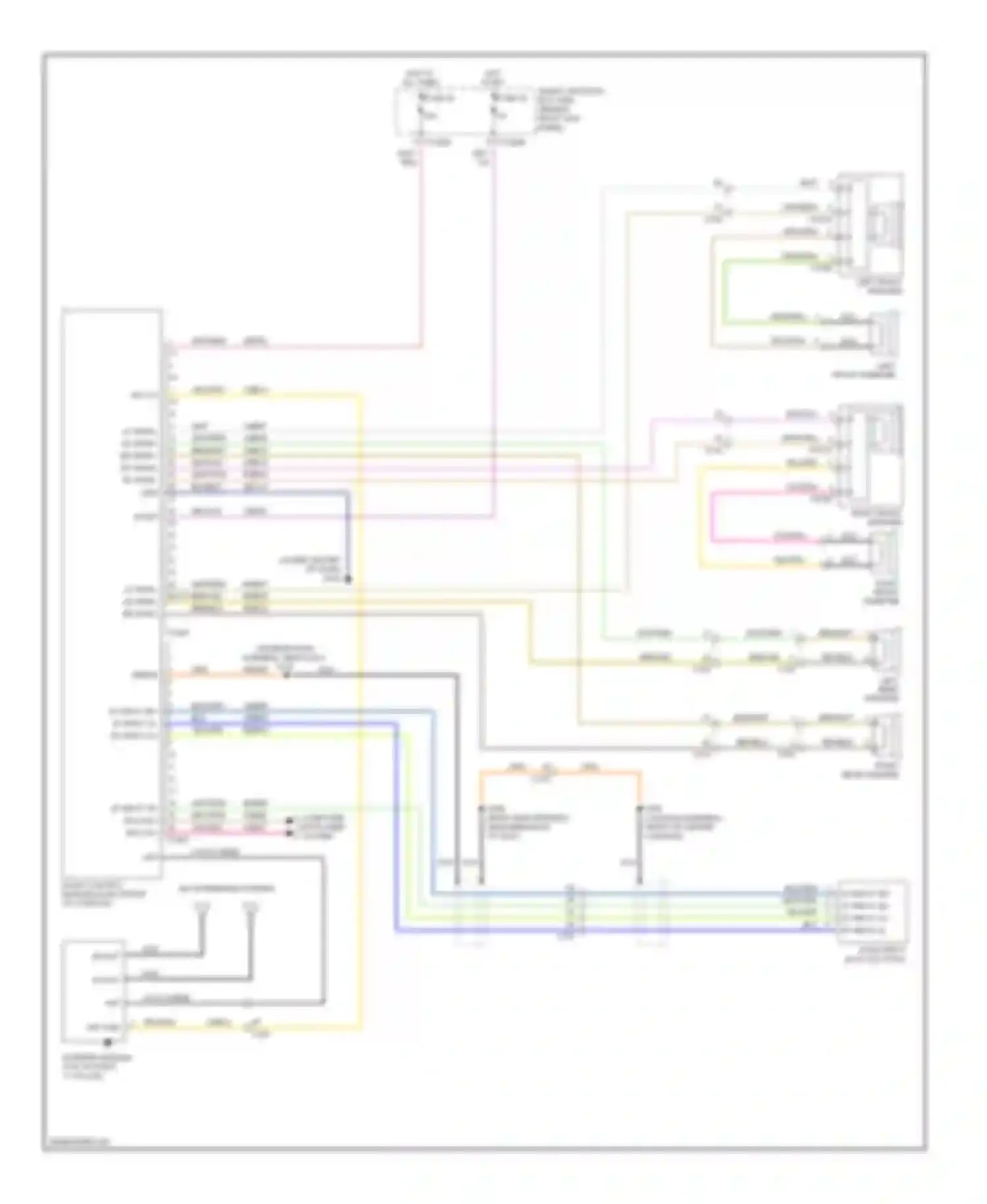 Expedition Ford III (2006-2014): Base radio circuit
