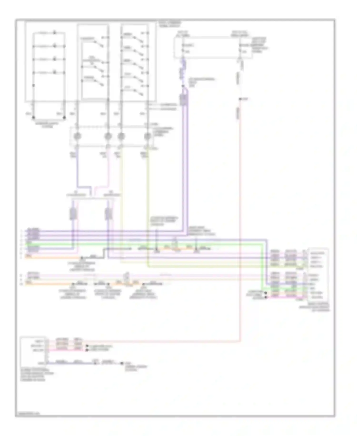 Expedition Ford III (2006-2014): Sync radio circuit (2 of 2)