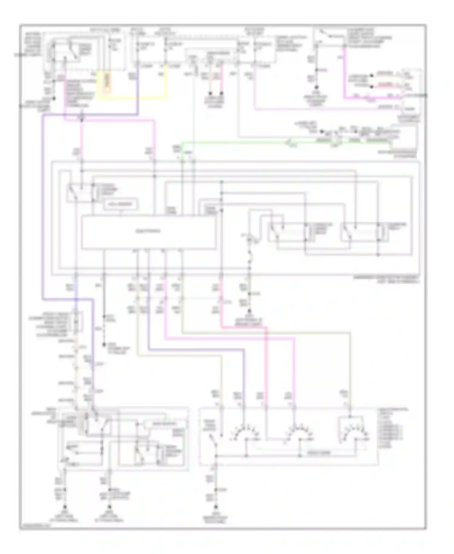 Expedition Ford III (2006-2014): Front wiper/washer circuit