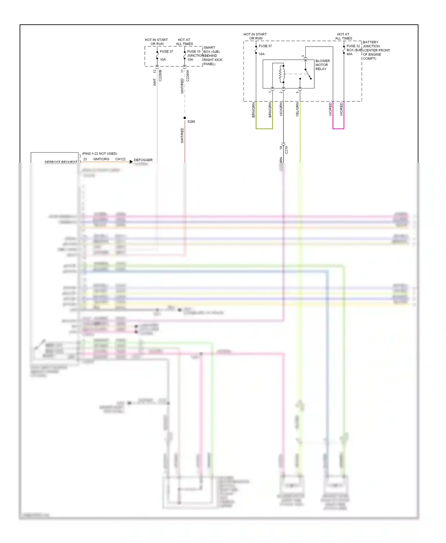 Wiring diagram blk for Ford Expedition III (2006-2014) (9 of 67)