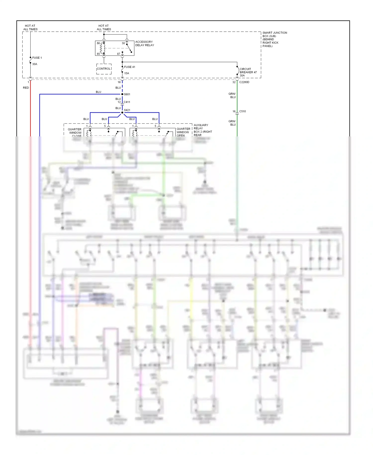 Wiring diagram brn for Ford Expedition III (2006-2014) (37 of 50)