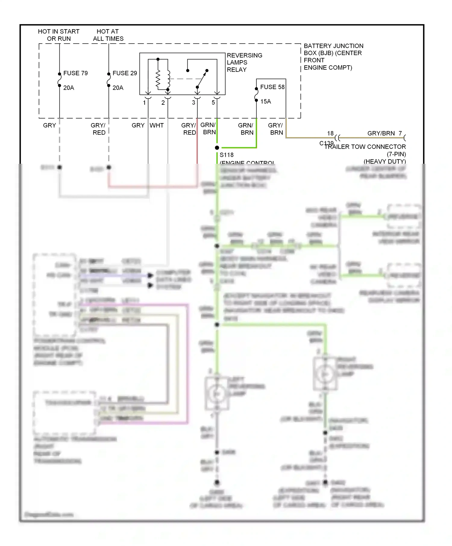Wiring diagram engine compt) for Ford Expedition III (2006-2014) (1 of 1)
