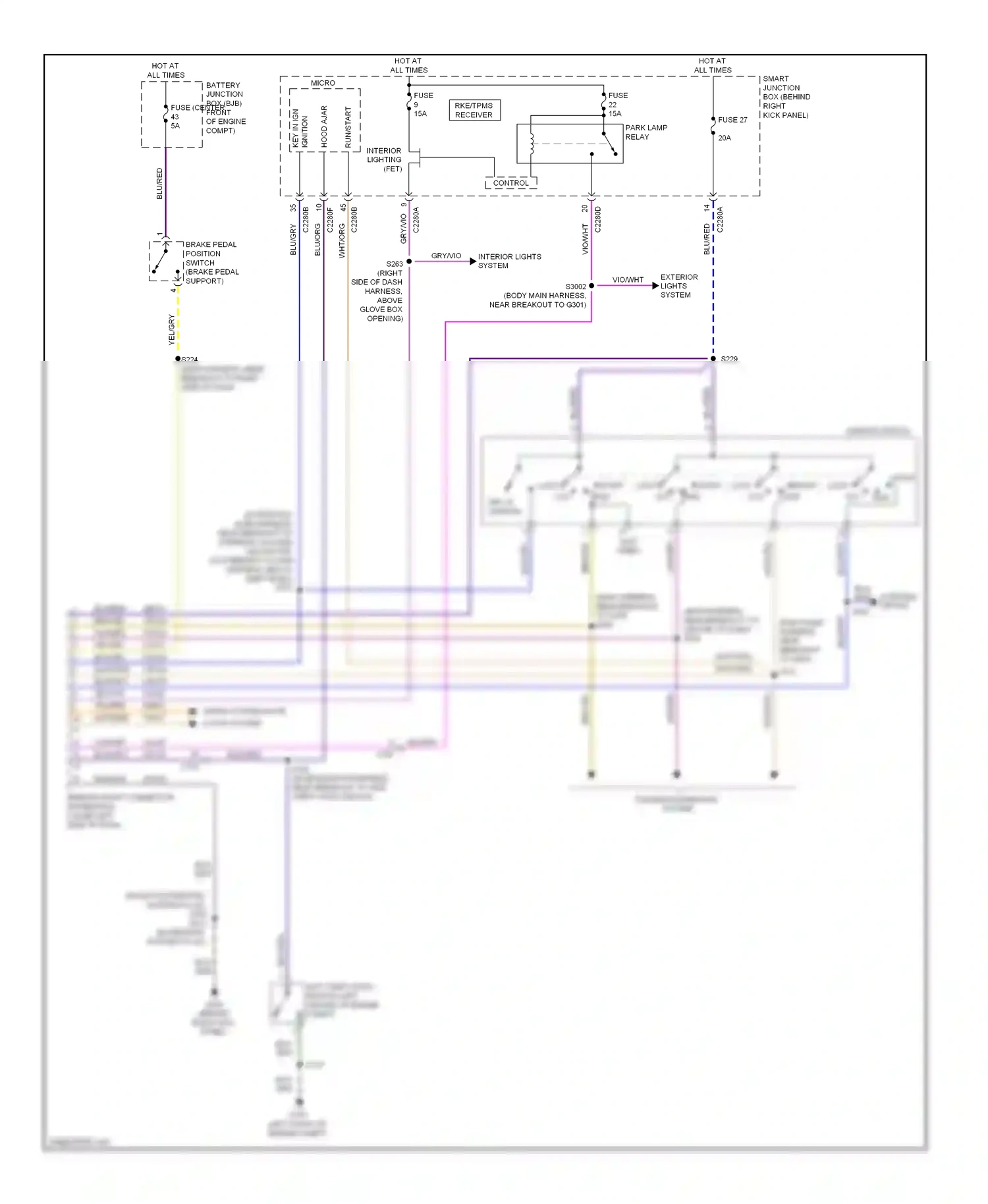 Wiring diagram grn for Ford Expedition III (2006-2014) (37 of 46)