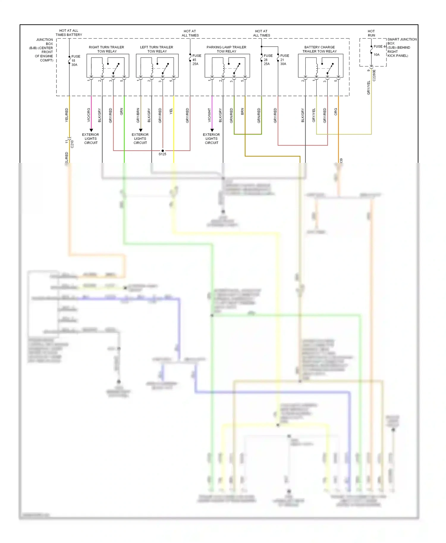 Wiring diagram grn for Ford Expedition III (2006-2014) (20 of 46)