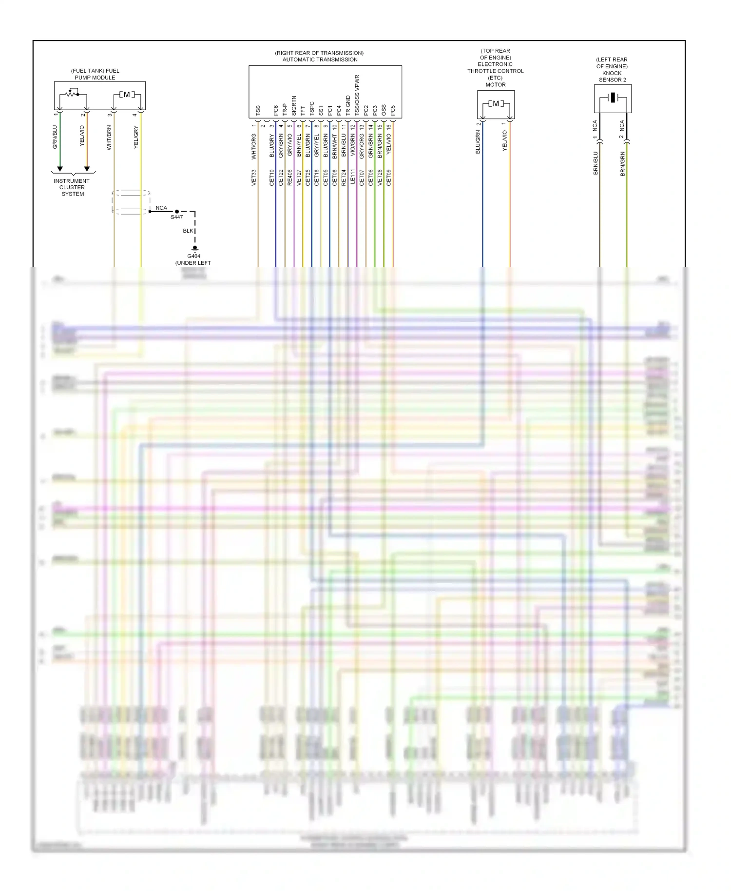 Wiring diagram grn/vio for Ford Expedition III (2006-2014) (9 of 21)