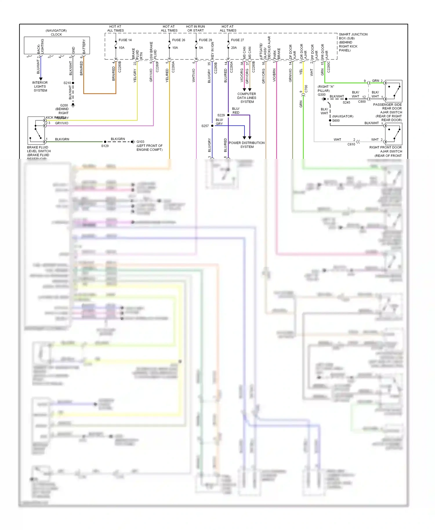 Wiring diagram ms can + for Ford Expedition III (2006-2014) (6 of 10)