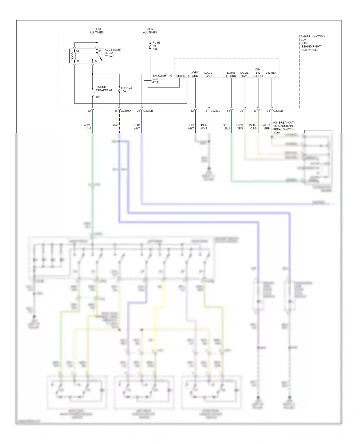 Wiring diagram vio for Ford Expedition III (2006-2014) (26 of 55)