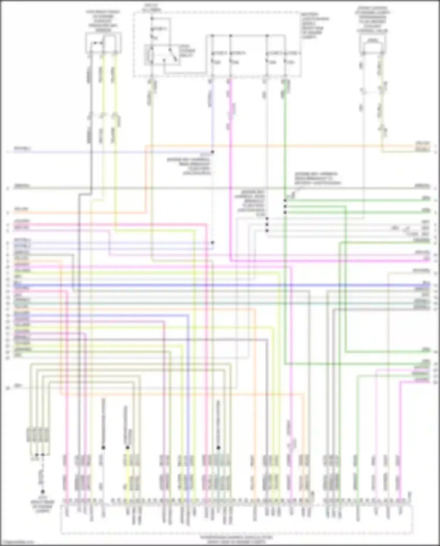 Expedition Ford IV facelift (2022-2024): Wiring diagram engine performance 3.5l turbo (3 of 12)